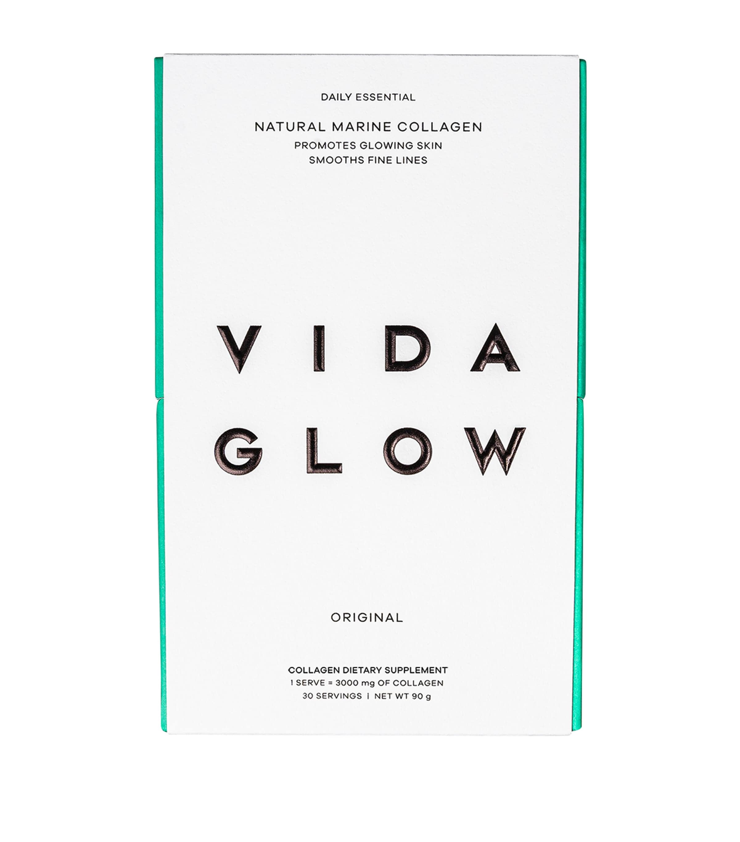 Vida Glow Natural Marine Collagen Original In White