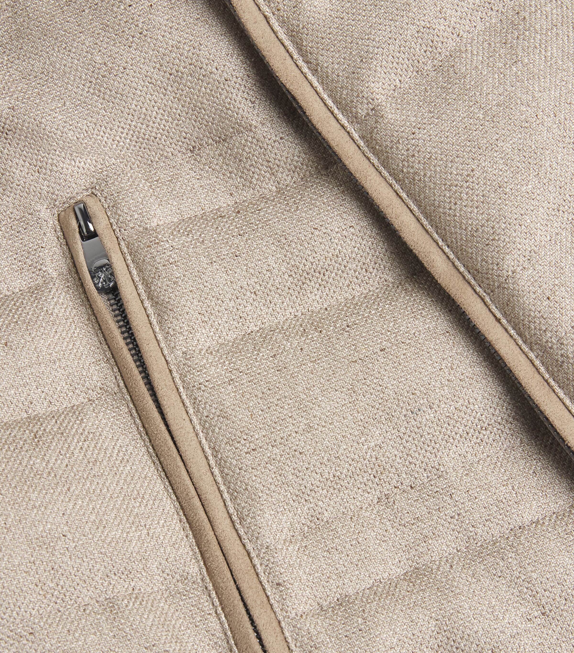 Silk-Blend Padded Gilet 035 NATURAL / BEIGE Image 5