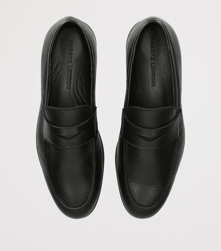 Leather Harley Loafers BLACK Image 4