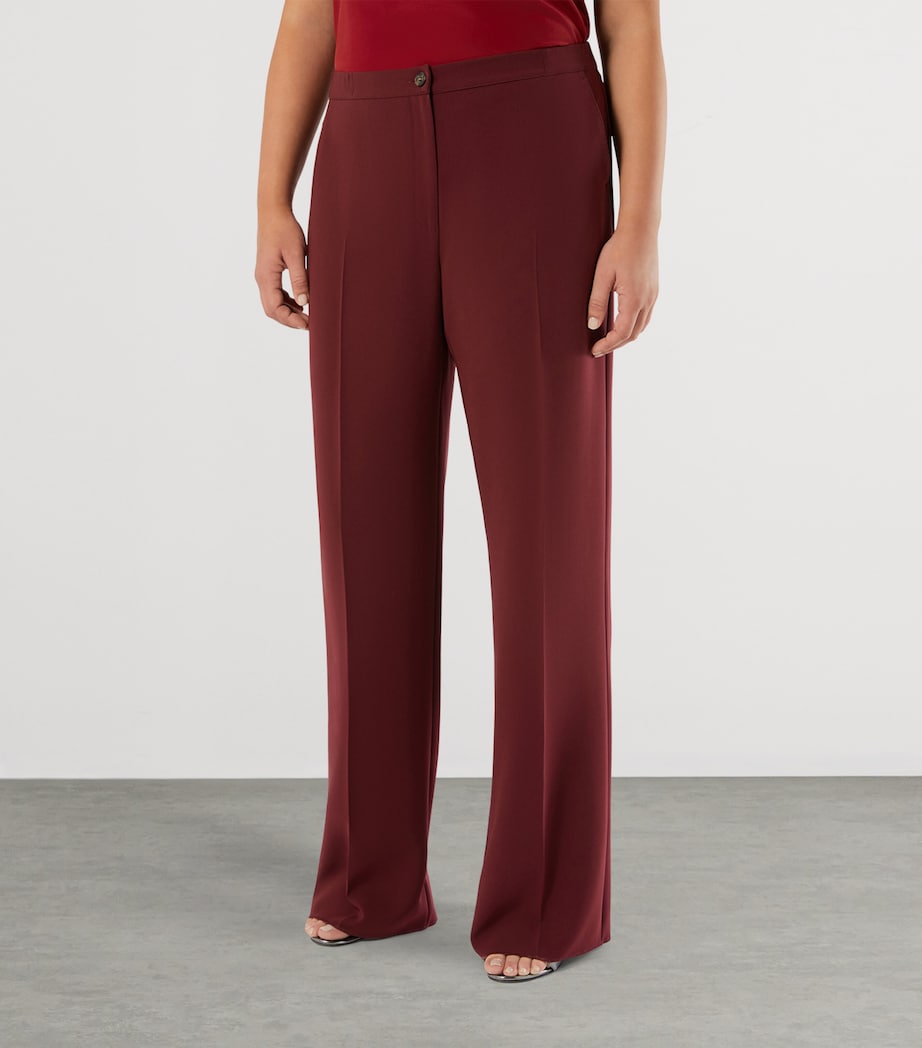 Cady Franz Straight Trousers BORDEAUX Image 2