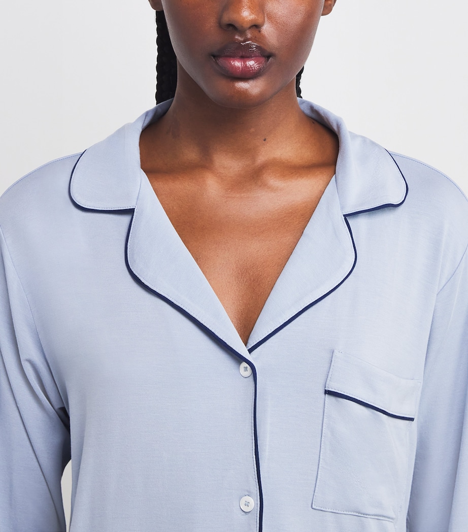 Gisele Pyjama Set GRAY DAWN/NAVY Image 4