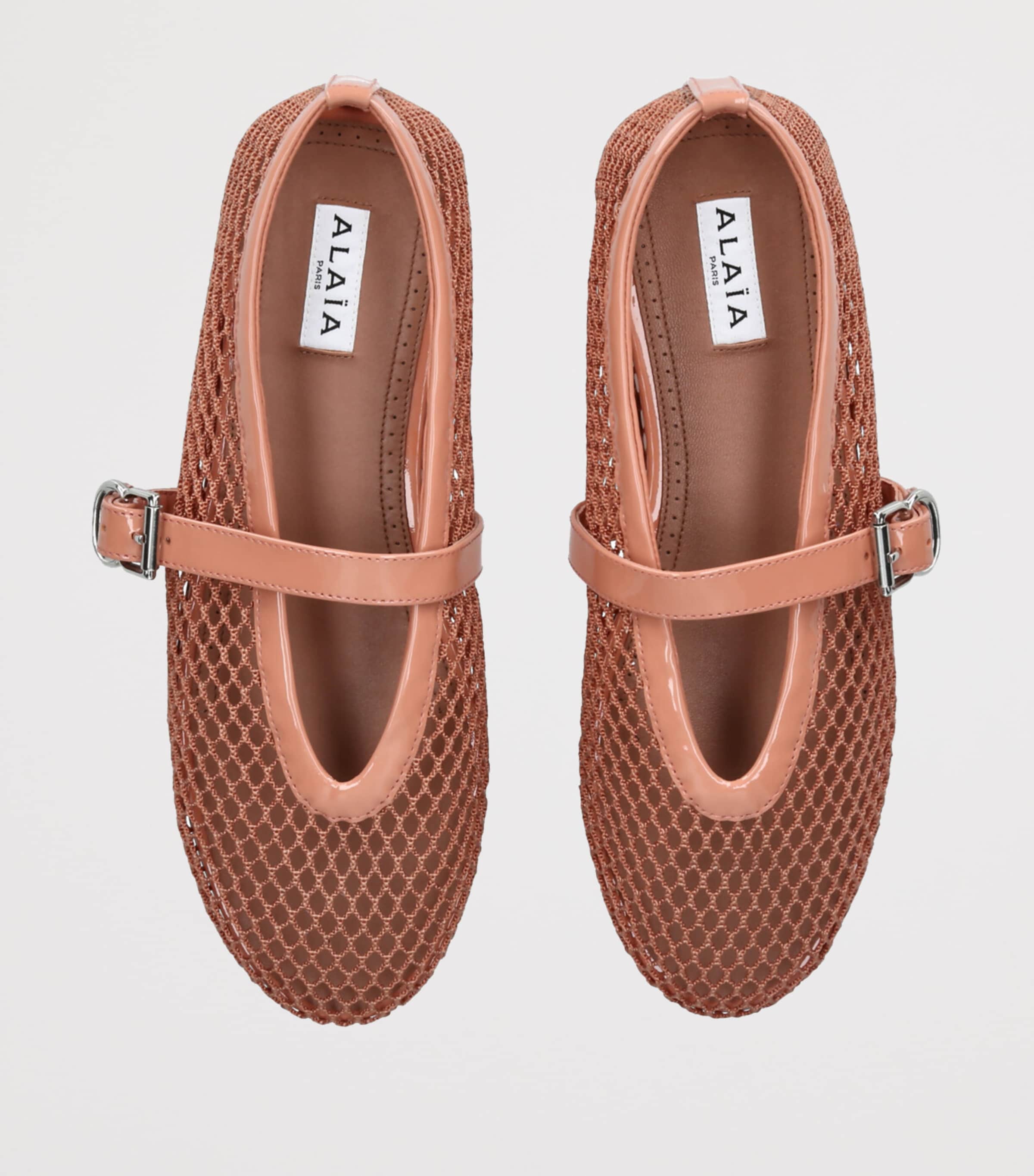Mesh Ballet Flats BLUSH Image 4