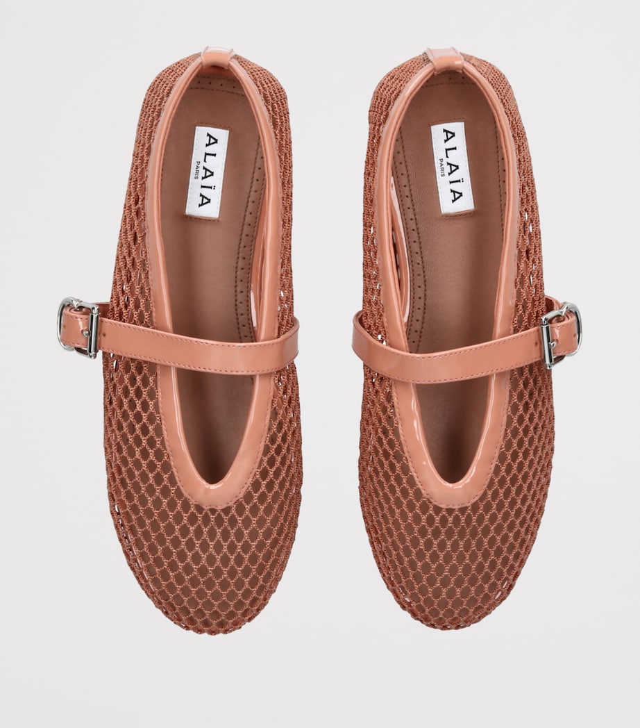 Mesh Ballet Flats BLUSH Image 4