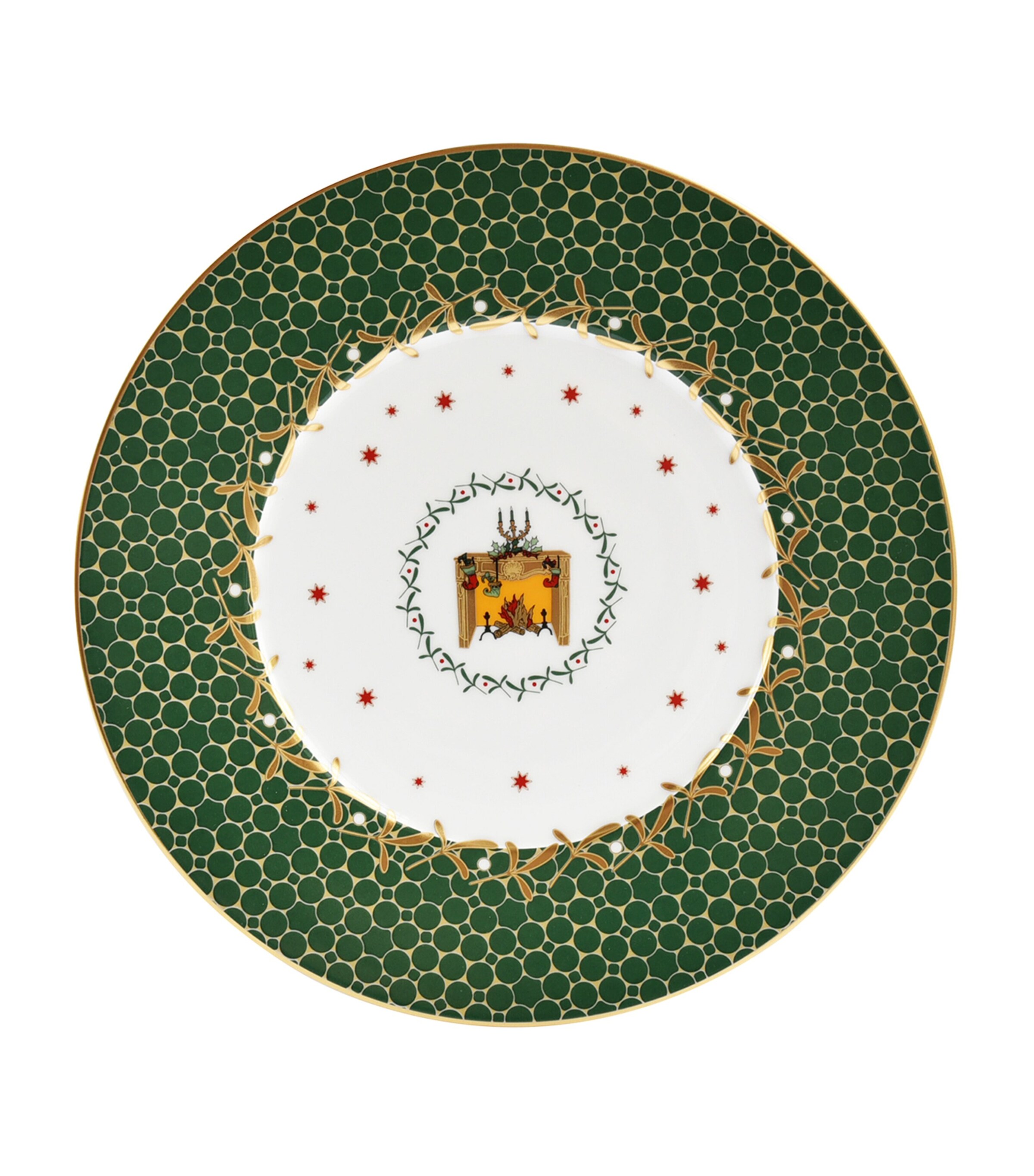 Set of 4 Assorted Dessert Plates (21cm) MULTICOLORE Image 5