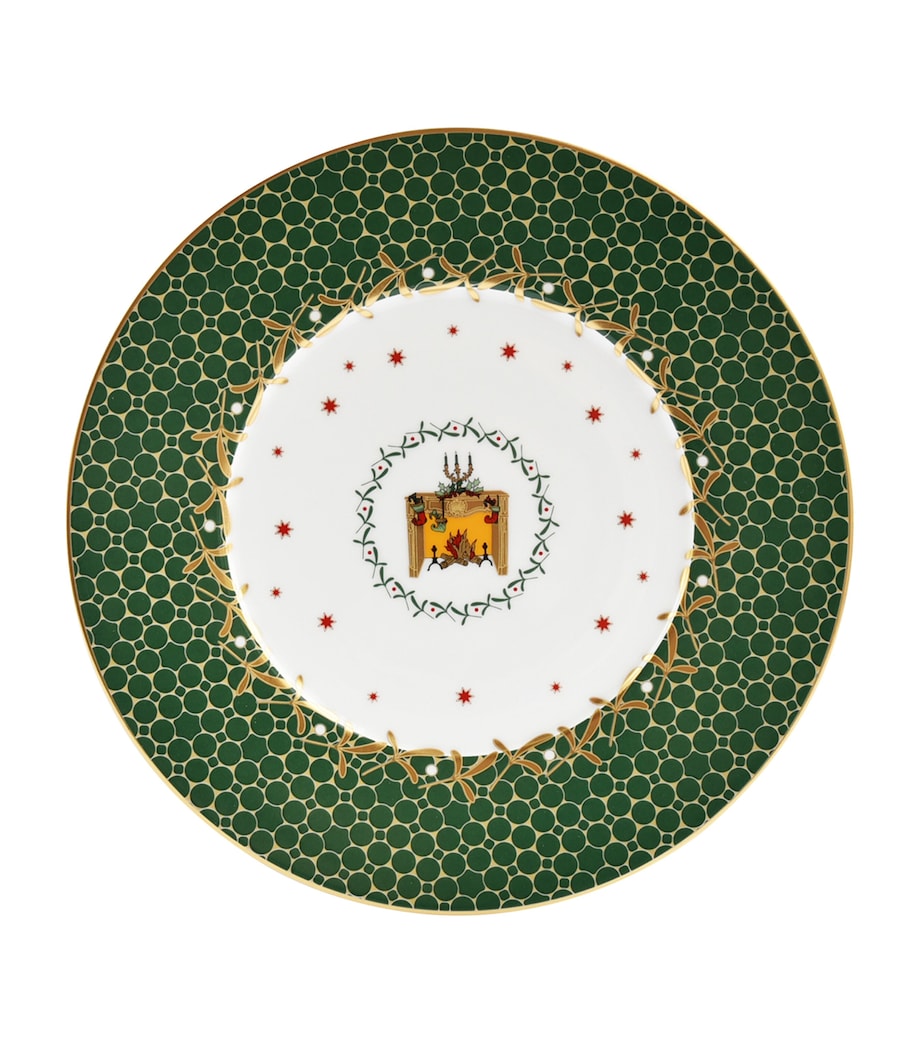 Set of 4 Assorted Dessert Plates (21cm) MULTICOLORE Image 5