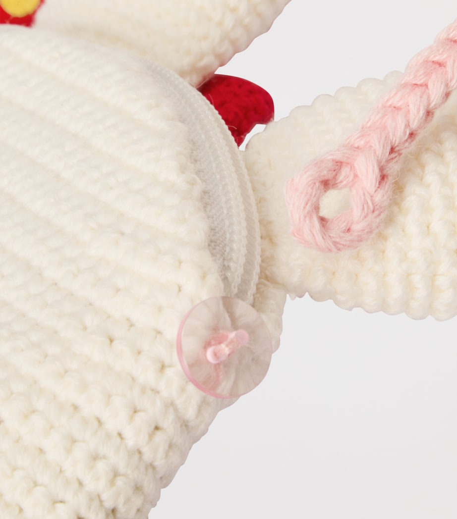 Miki House Knitted Bunny Cross-Body Bag Image 6