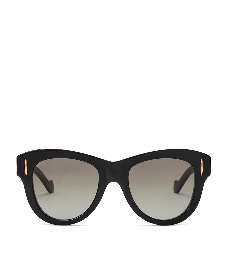 Vintage Screen Sunglasses BLACK Image 1