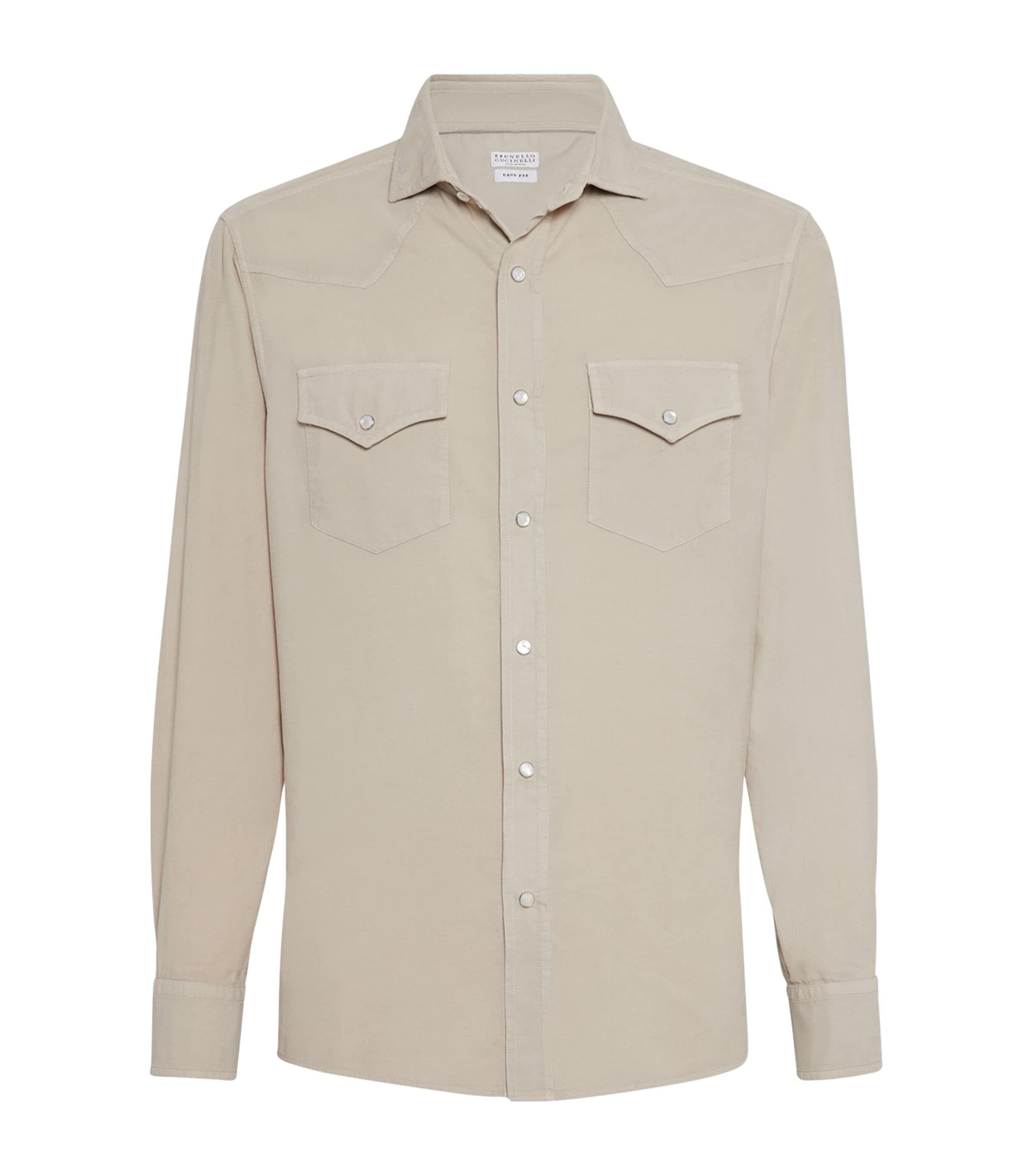 BRUNELLO CUCINELLI ベージュ ポロシャツ メンズ カジュアルTシャツ＆ポロシャツ | Brunello Cucinelli