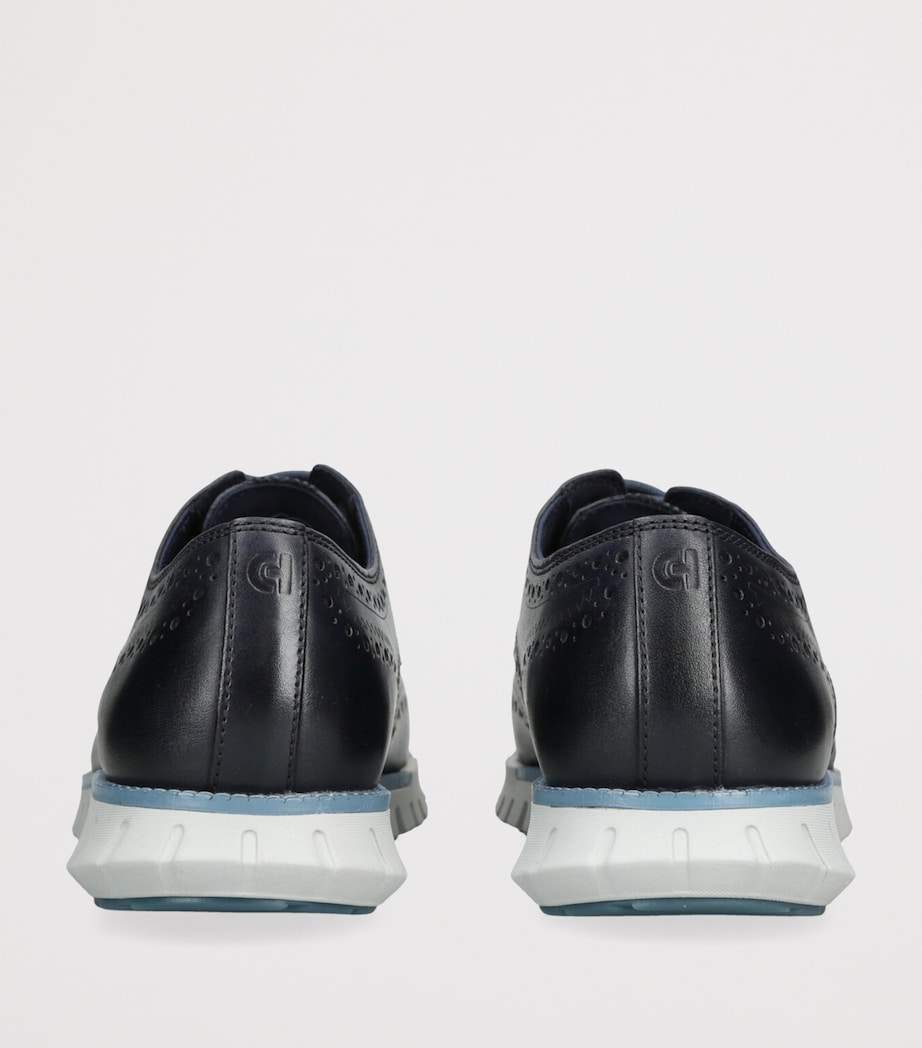Stitchlite ZERØGRAND Remastered Oxford Shoes BLUE/DARK Image 2