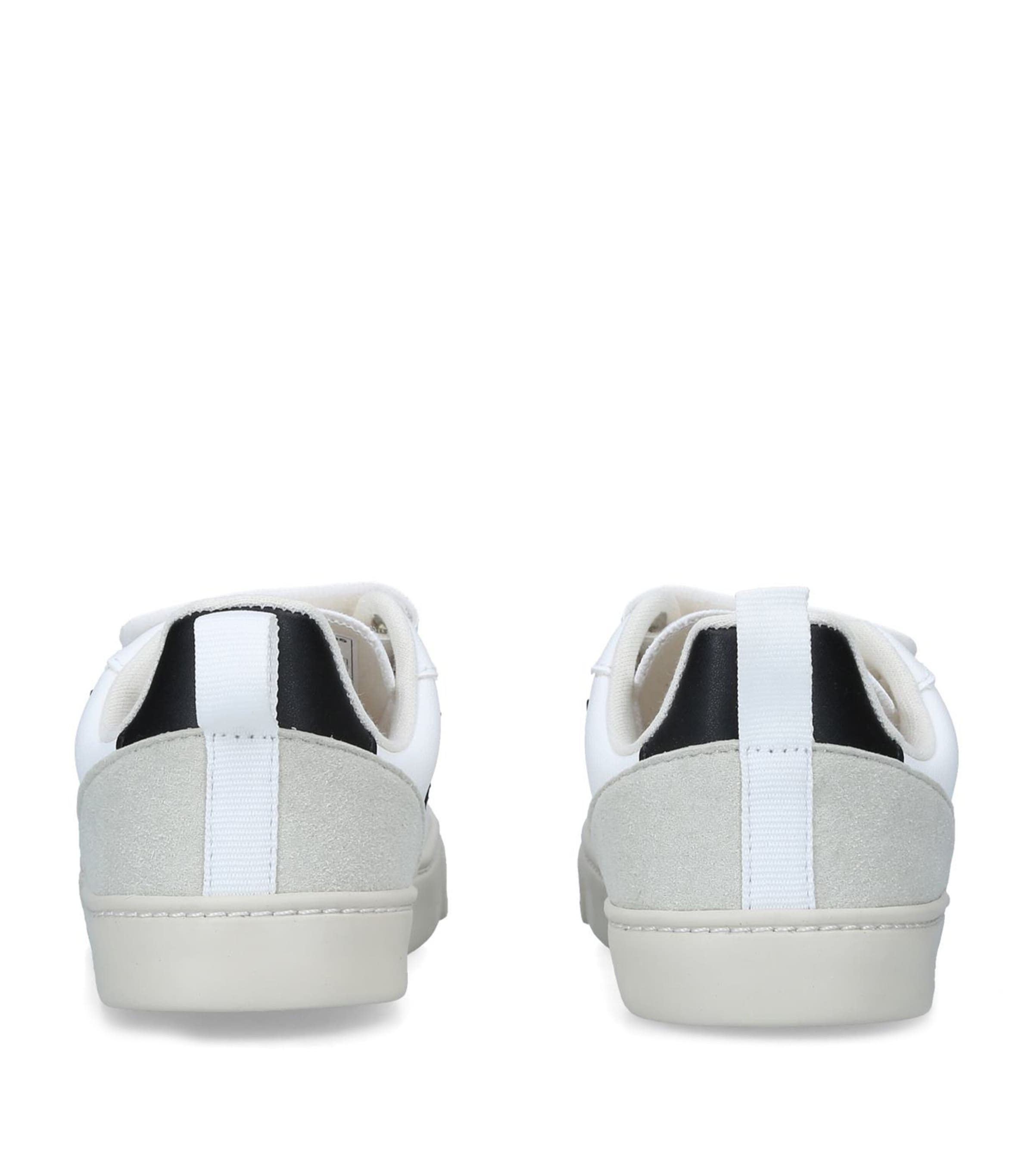 Veja Leather V-10 Sneakers White/blk Image 2