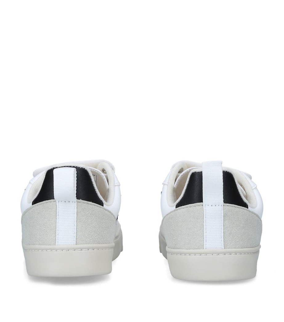 Veja Leather V-10 Sneakers White/blk Image 2