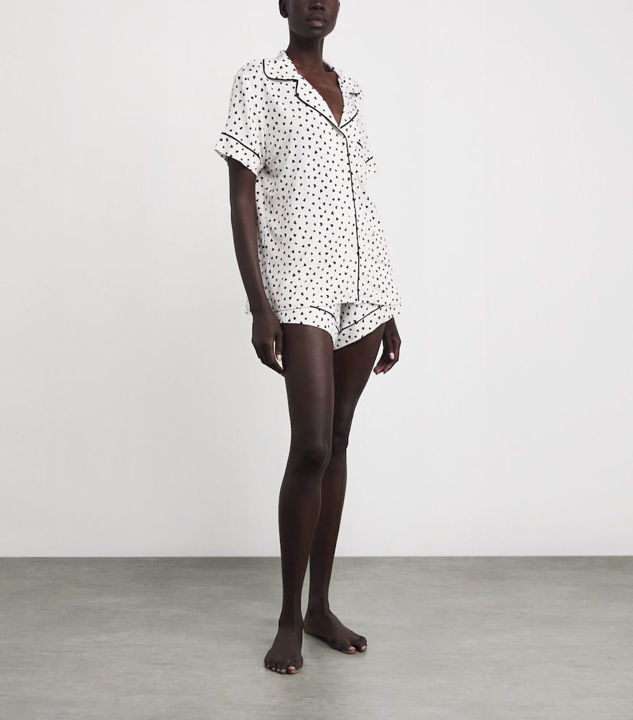 Valentines Day Heart Gisele Short Pyjama Set HEART TO HEART Image 2