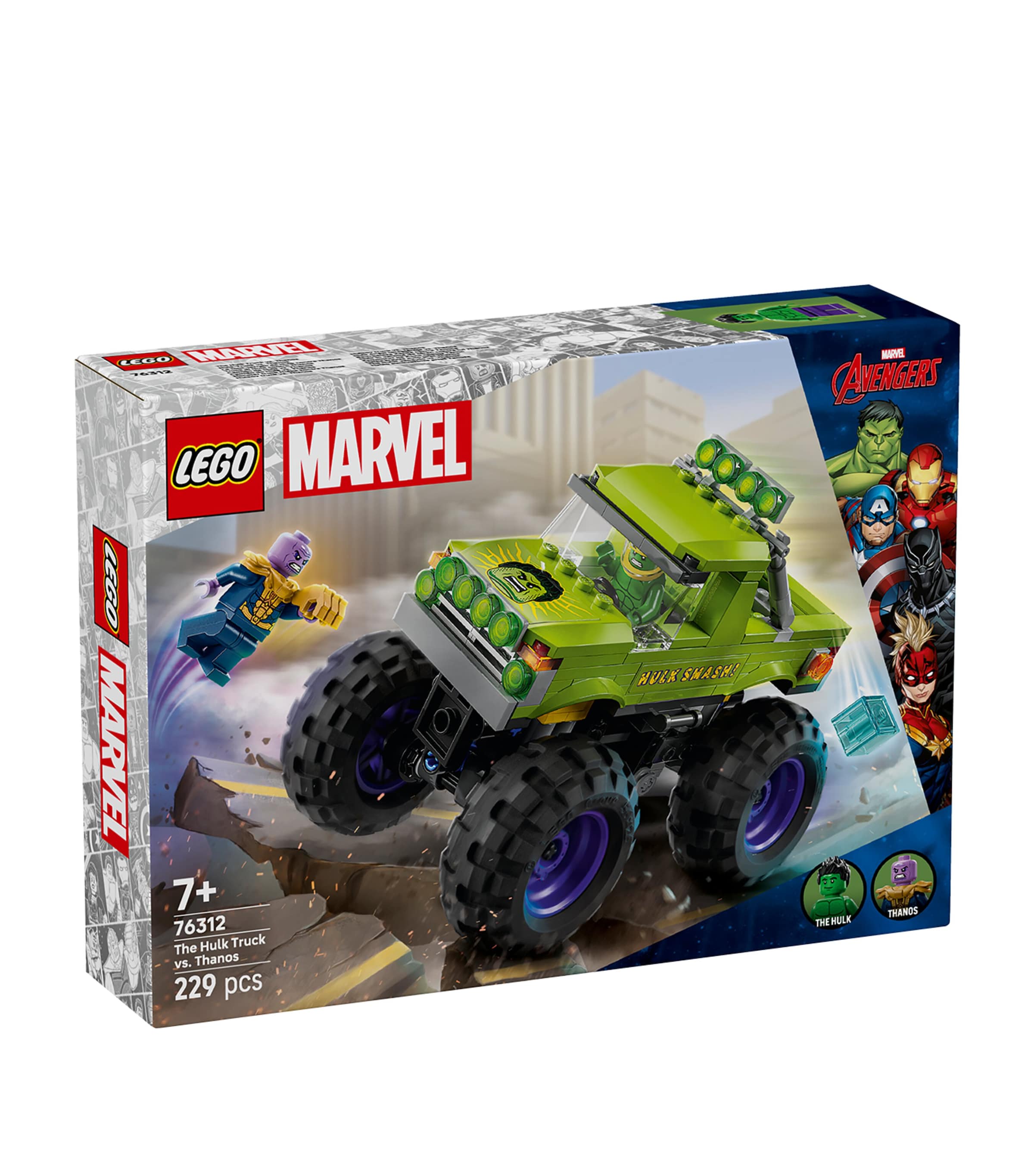 Lego Marvel The Hulk Truck vs. Thanos Set 76312 | Toys | Building & Construction Toys | Designers | Lego Lego Marvel The Hulk Truck vs. Thanos Set 76312 | Toys | Building & Construction Toys | Designers | Lego
