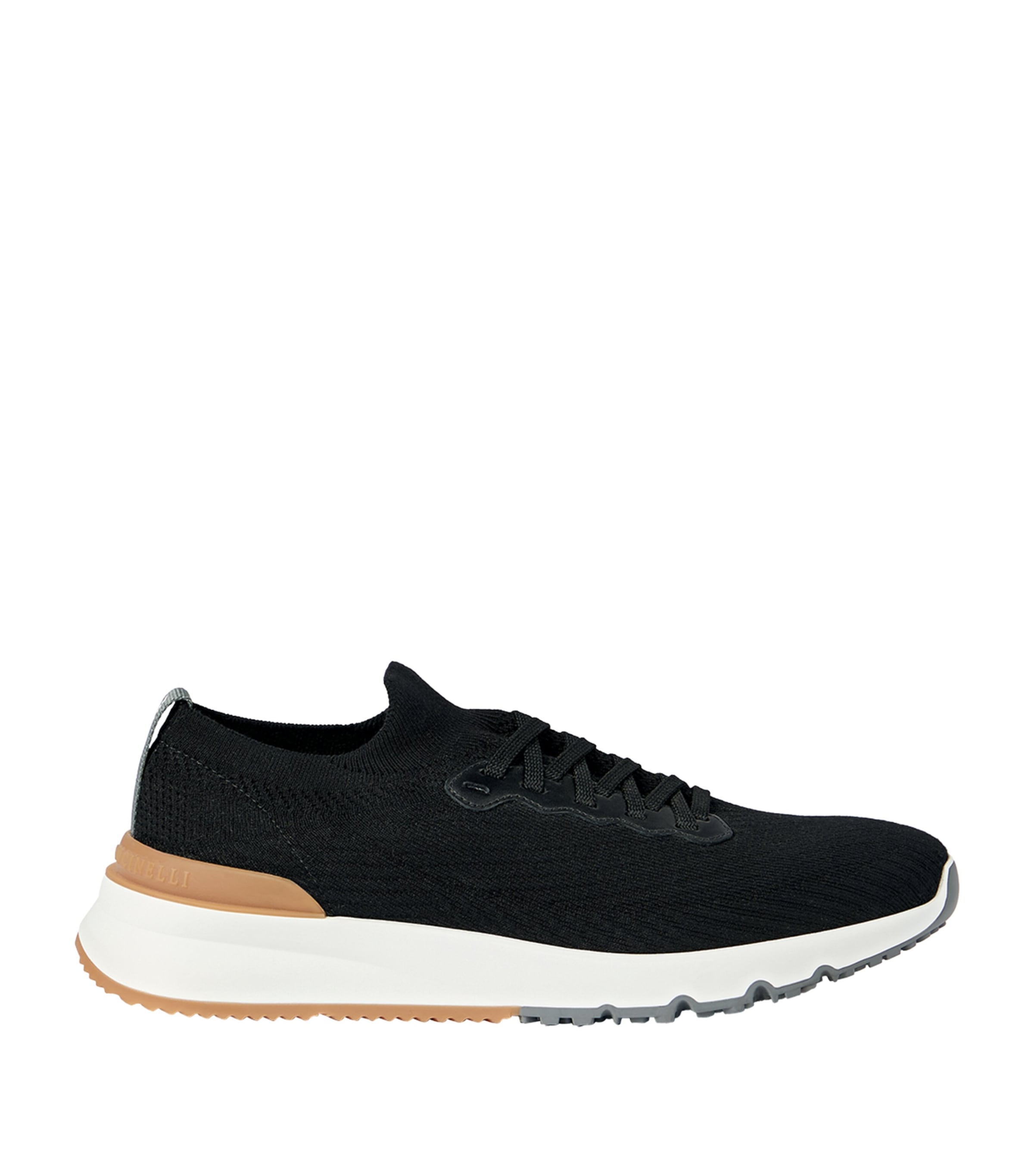 Brunello Cucinelli Cotton Knitted Sneakers Image 1