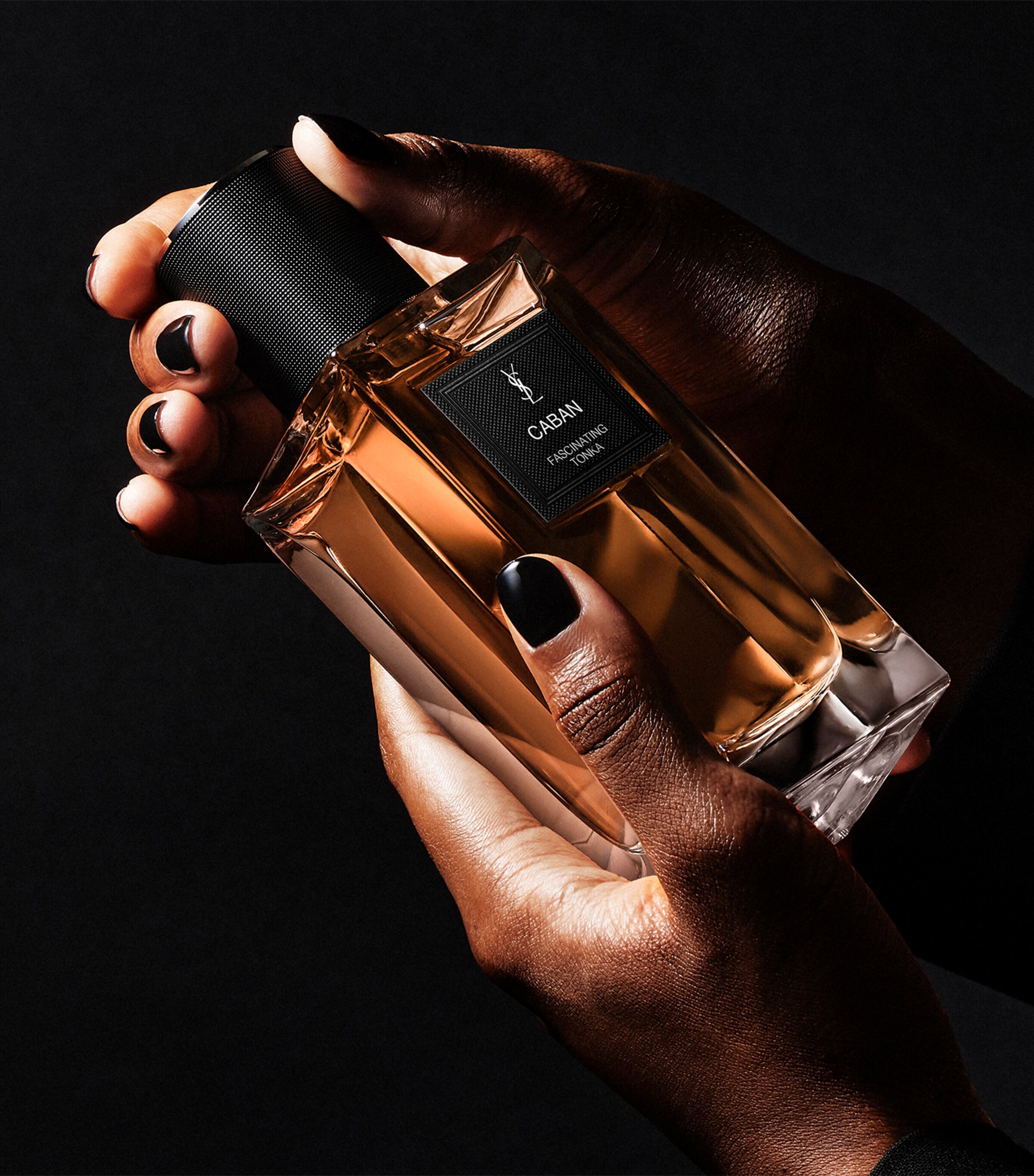 イヴ・サンローラン　YSLデカロゴハーフケット　ブラウン YSL Le Vestiaire Des Parfums - Caban Eau de Parfums | Harrods US