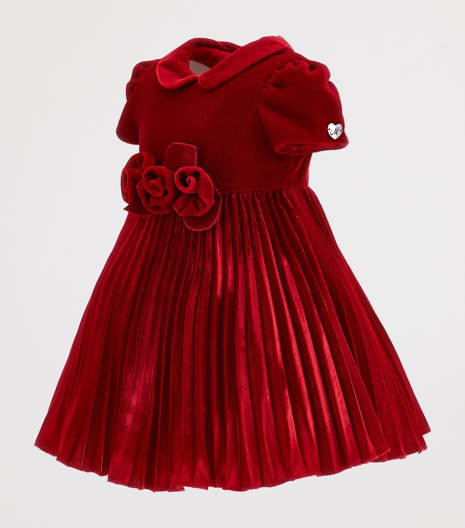 Velvet Rose Dress (3-36 Months) RUBINO Image 2