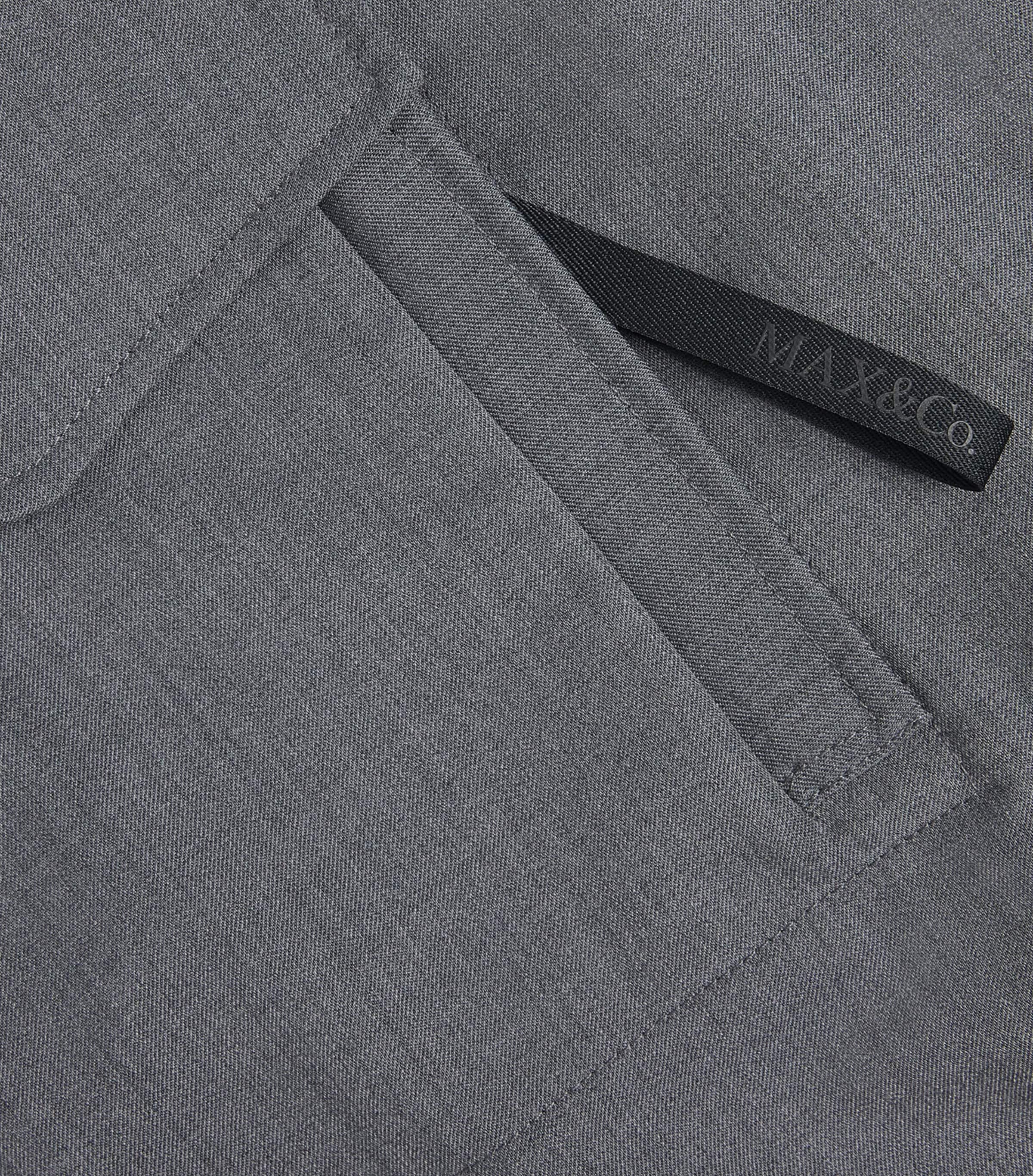 Wool-Blend Shirt MELANGE GREY Image 5