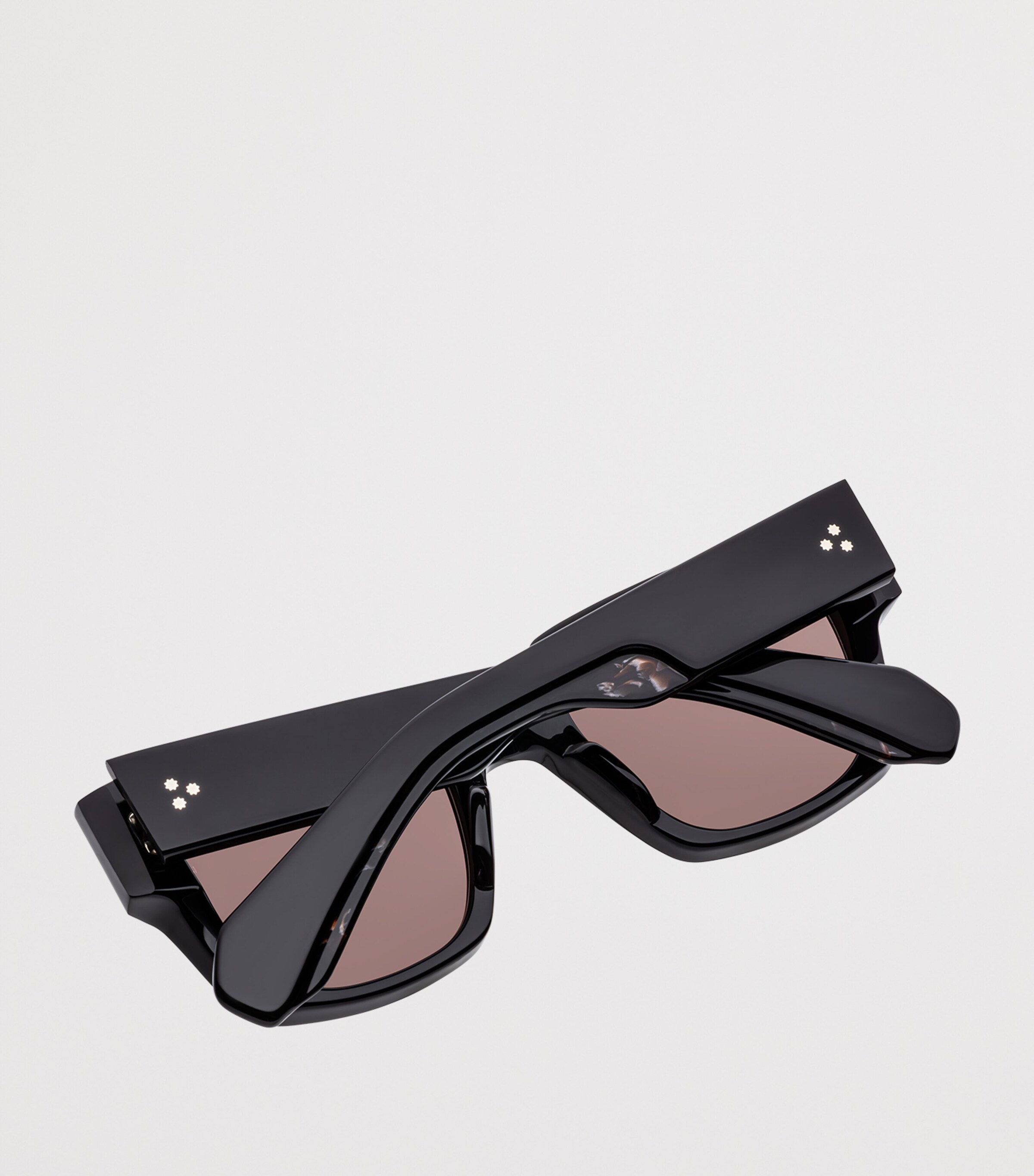 Acetate Enzo Sunglasses  DEEP BROWN  CR39 Image 4