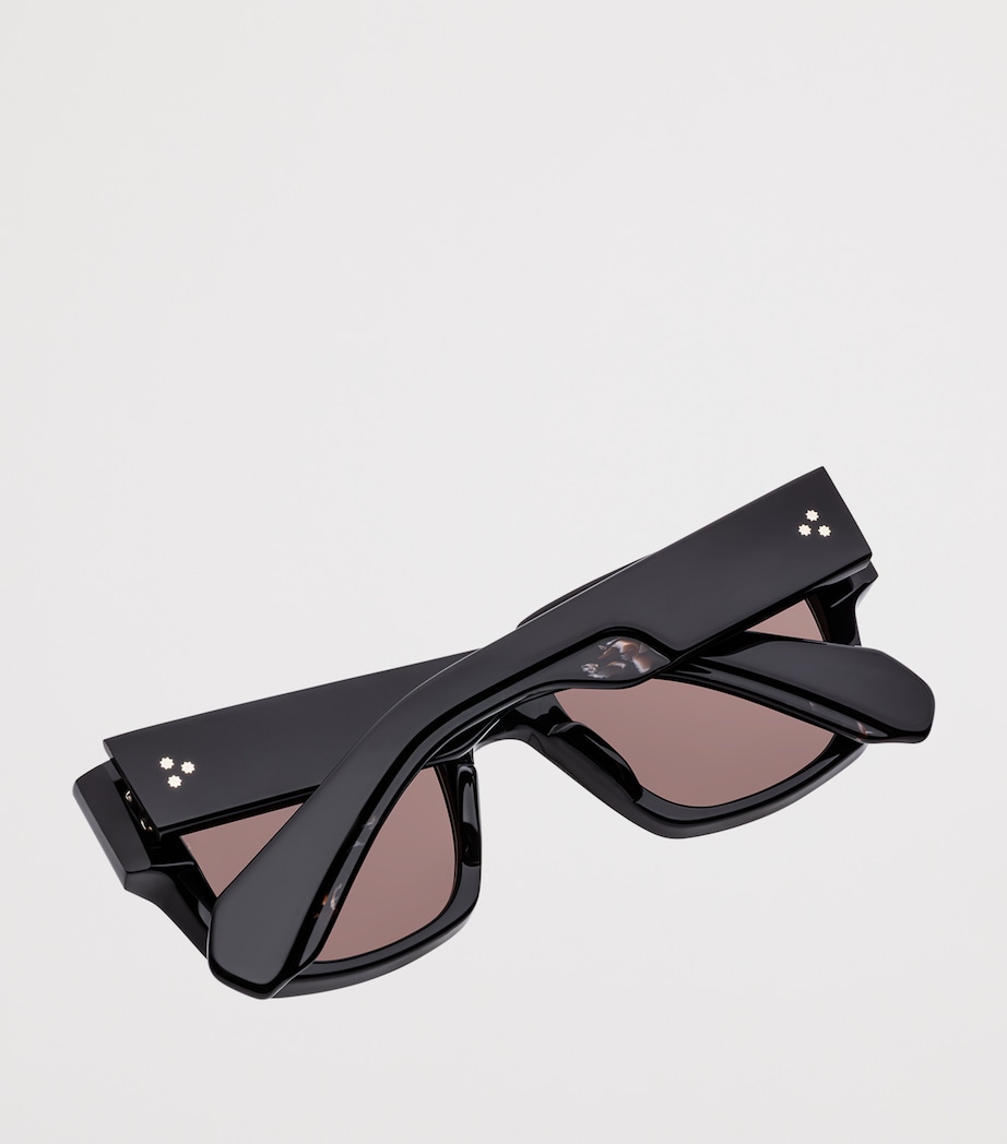 Acetate Enzo Sunglasses DEEP BROWN CR39 Image 4