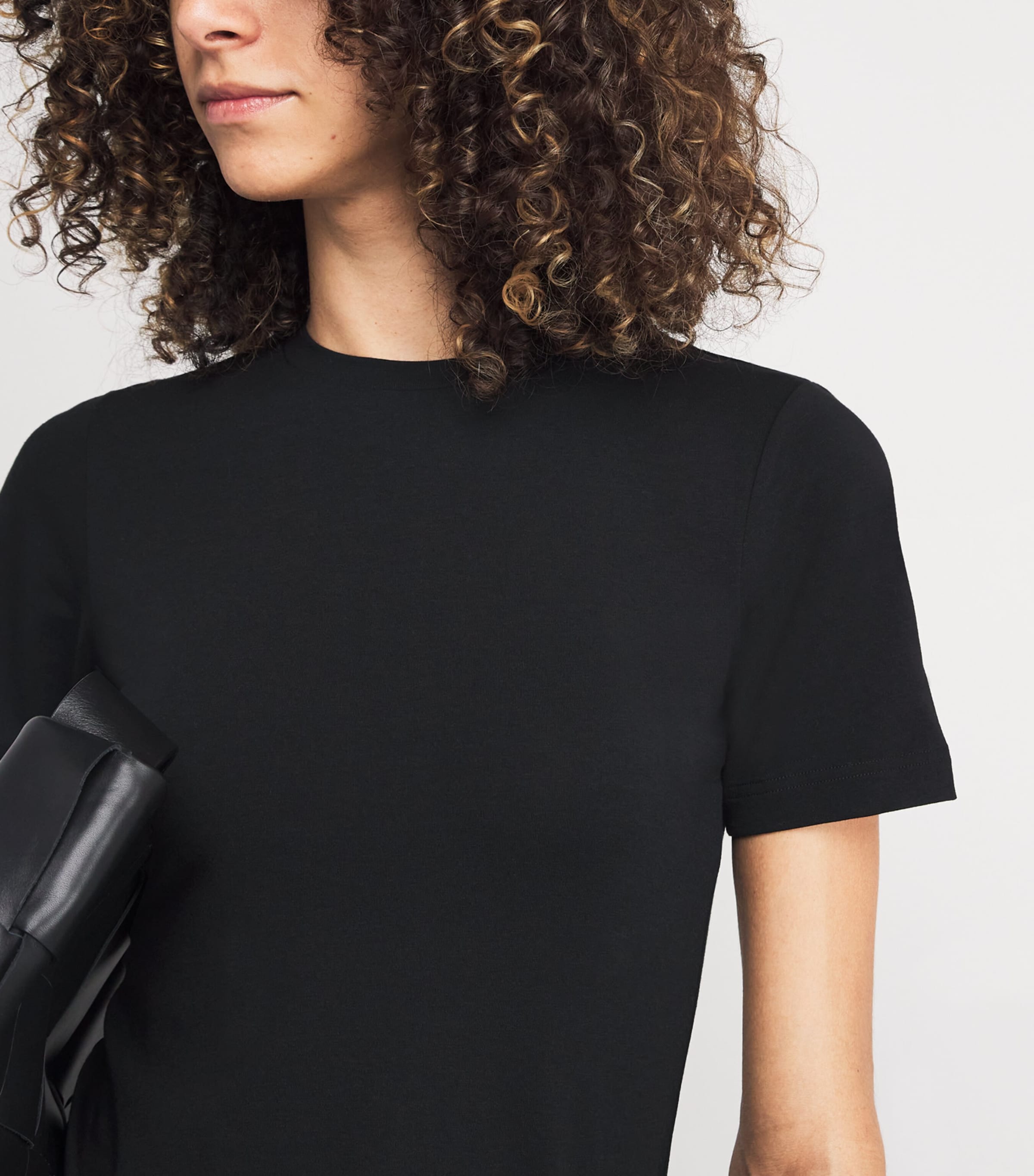 Jersey Regina Slim T-Shirt BLACK Image 6