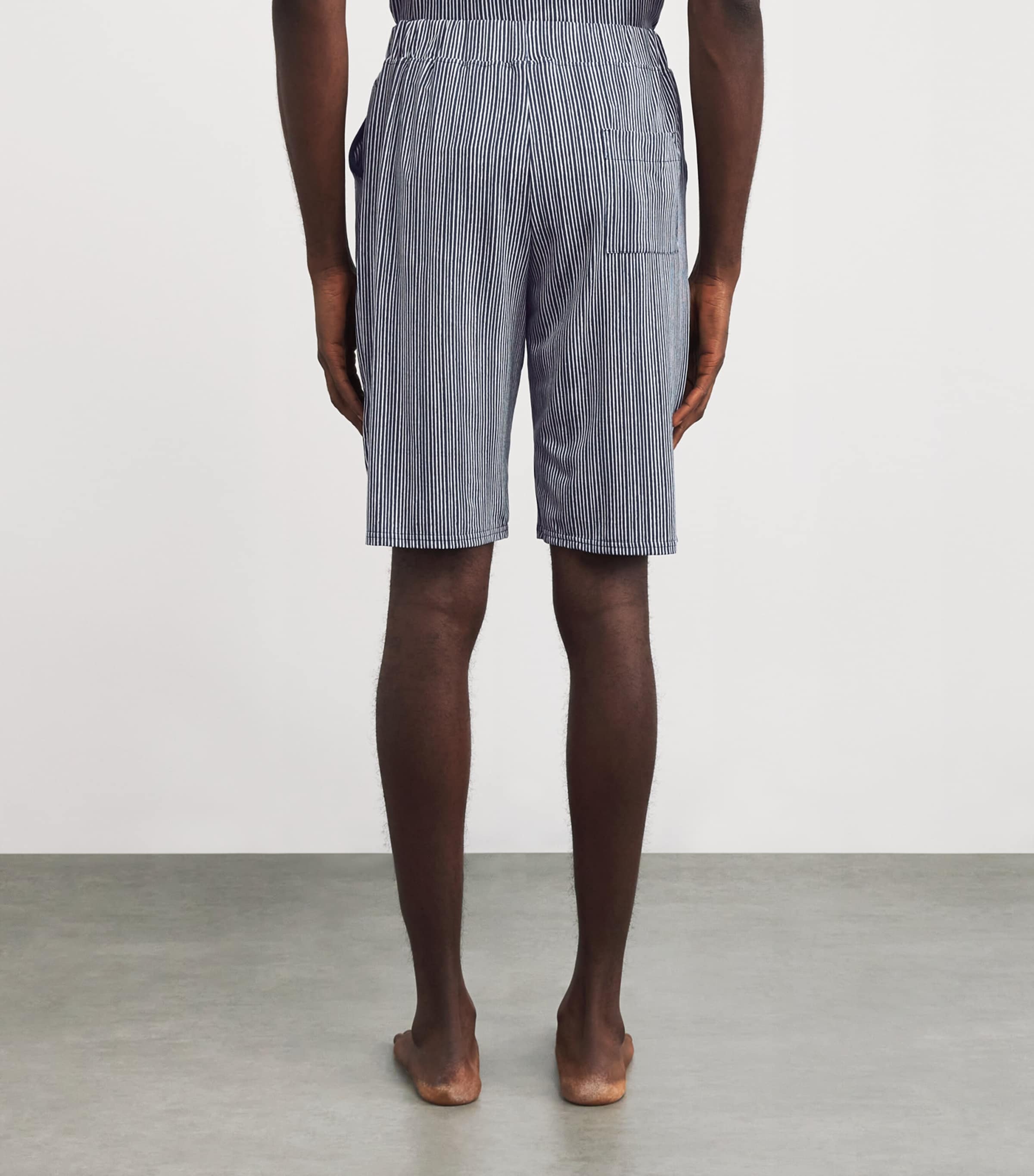 Stripe Pyjama Shorts AGN/ AGNES STRIPE Image 4