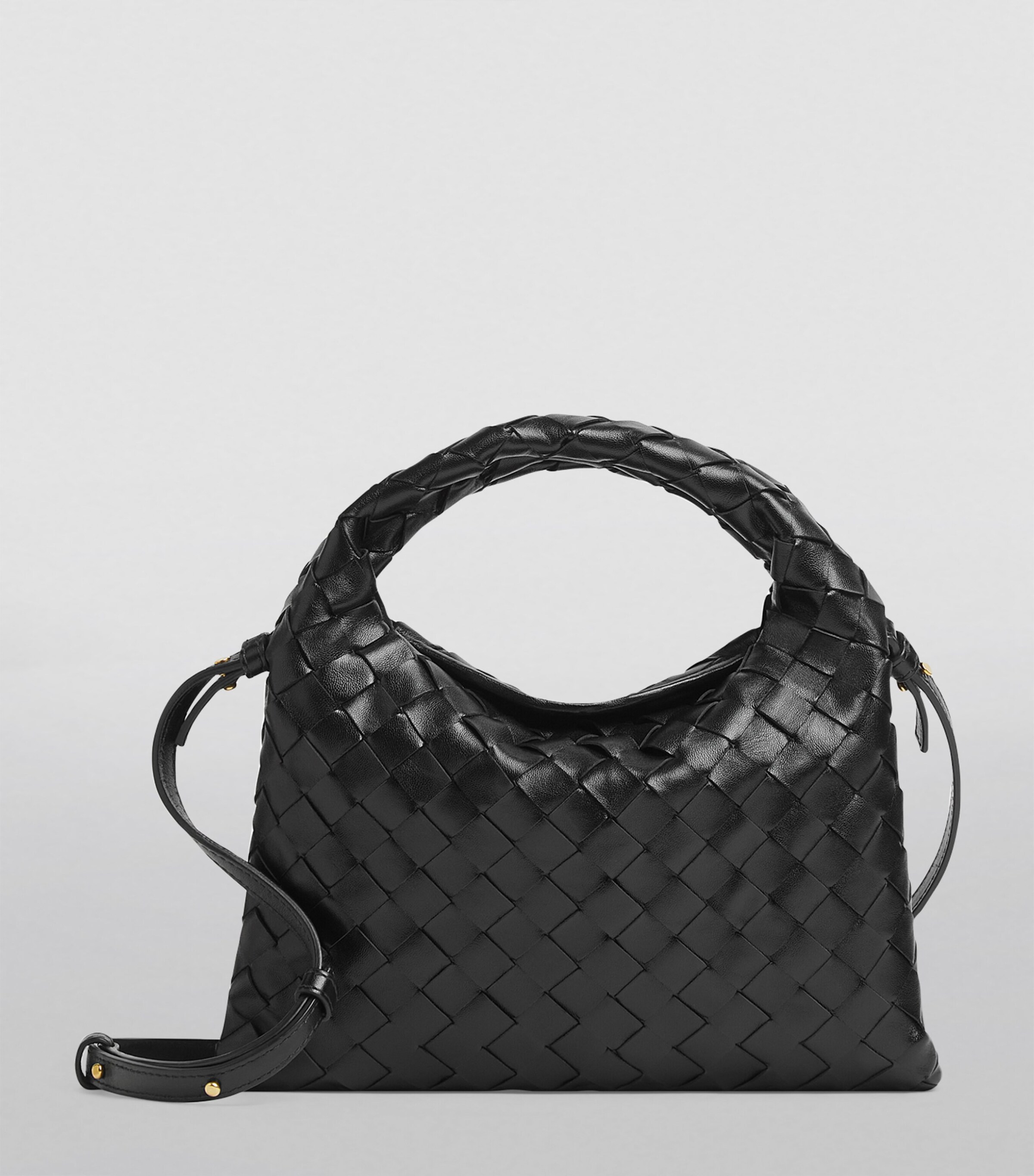 BOTTEGA VENETA / スモール ホーボーバッグ Bottega Veneta Small Leather Hop Cross-Body Bag | Harrods US
