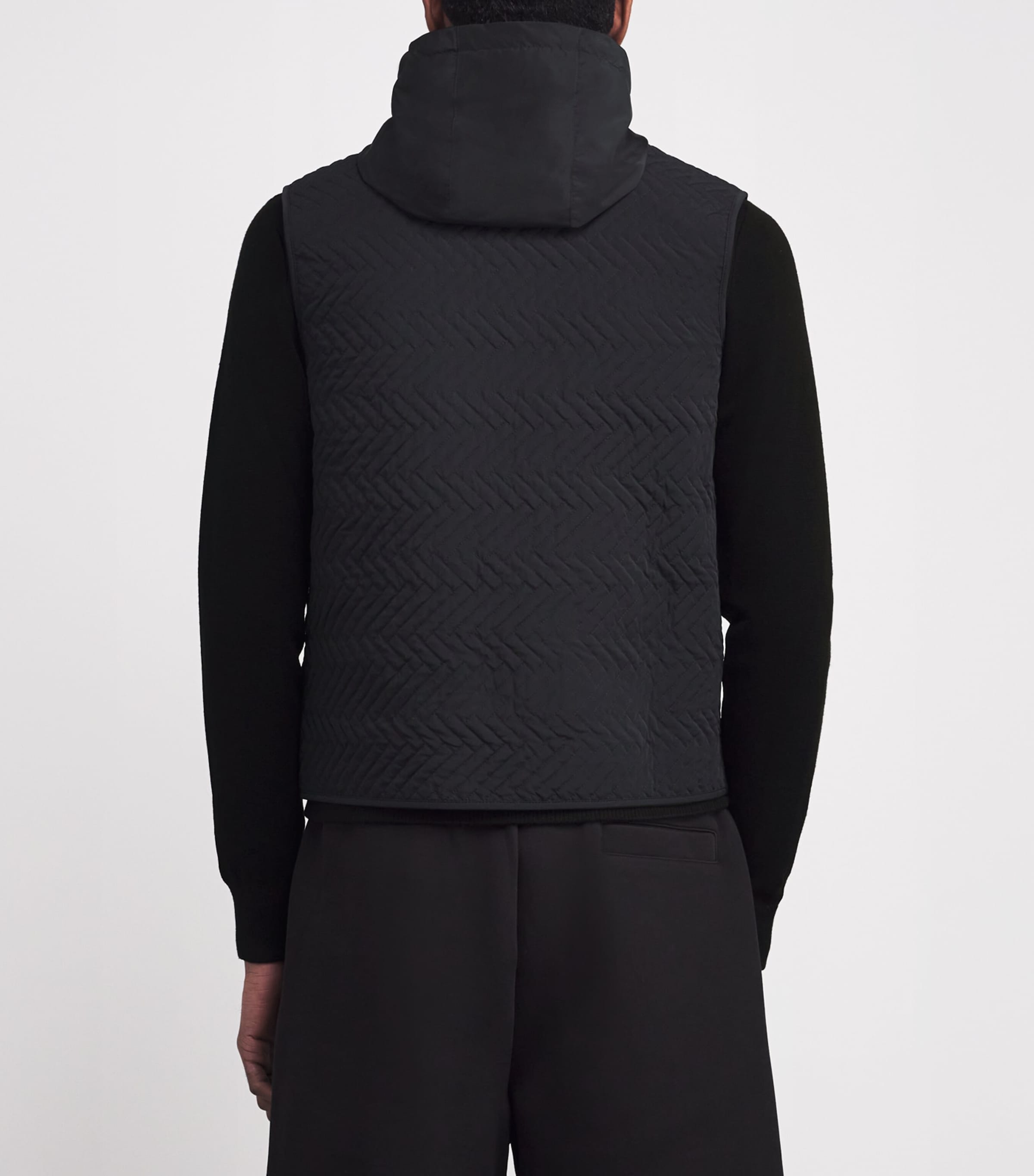 Down Quilted 3-in-1 Barret Jacket BLACK Image 4