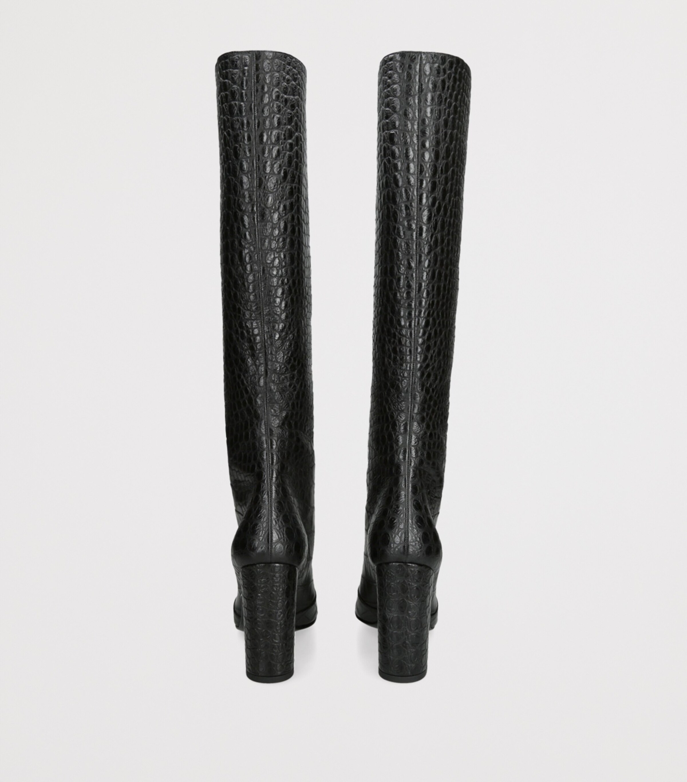 Gina Calfskin Patti Boots 100 Black Image 2