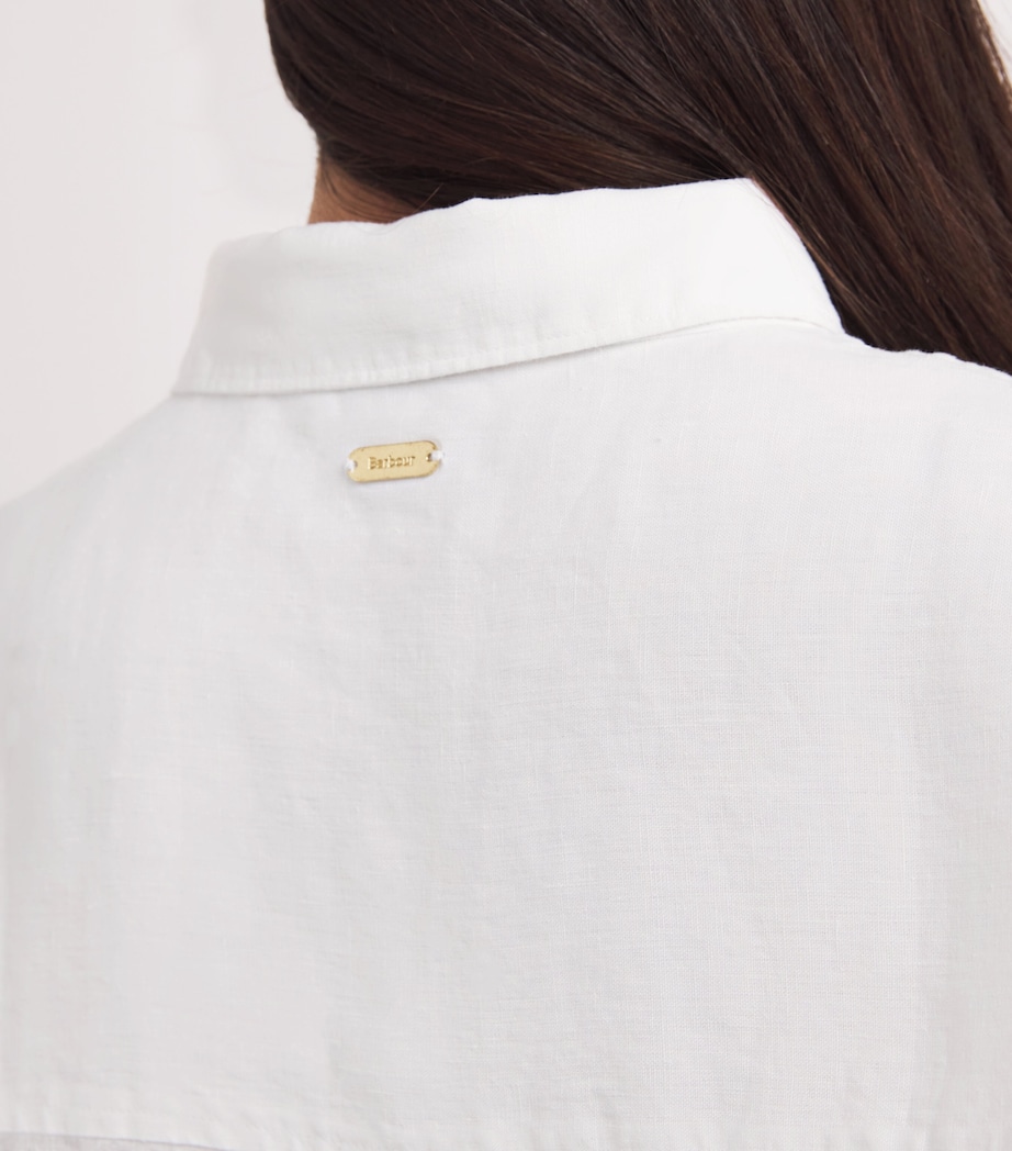 Linen Hampton Shirt WHTE/SFRI DRS TRTN Image 6