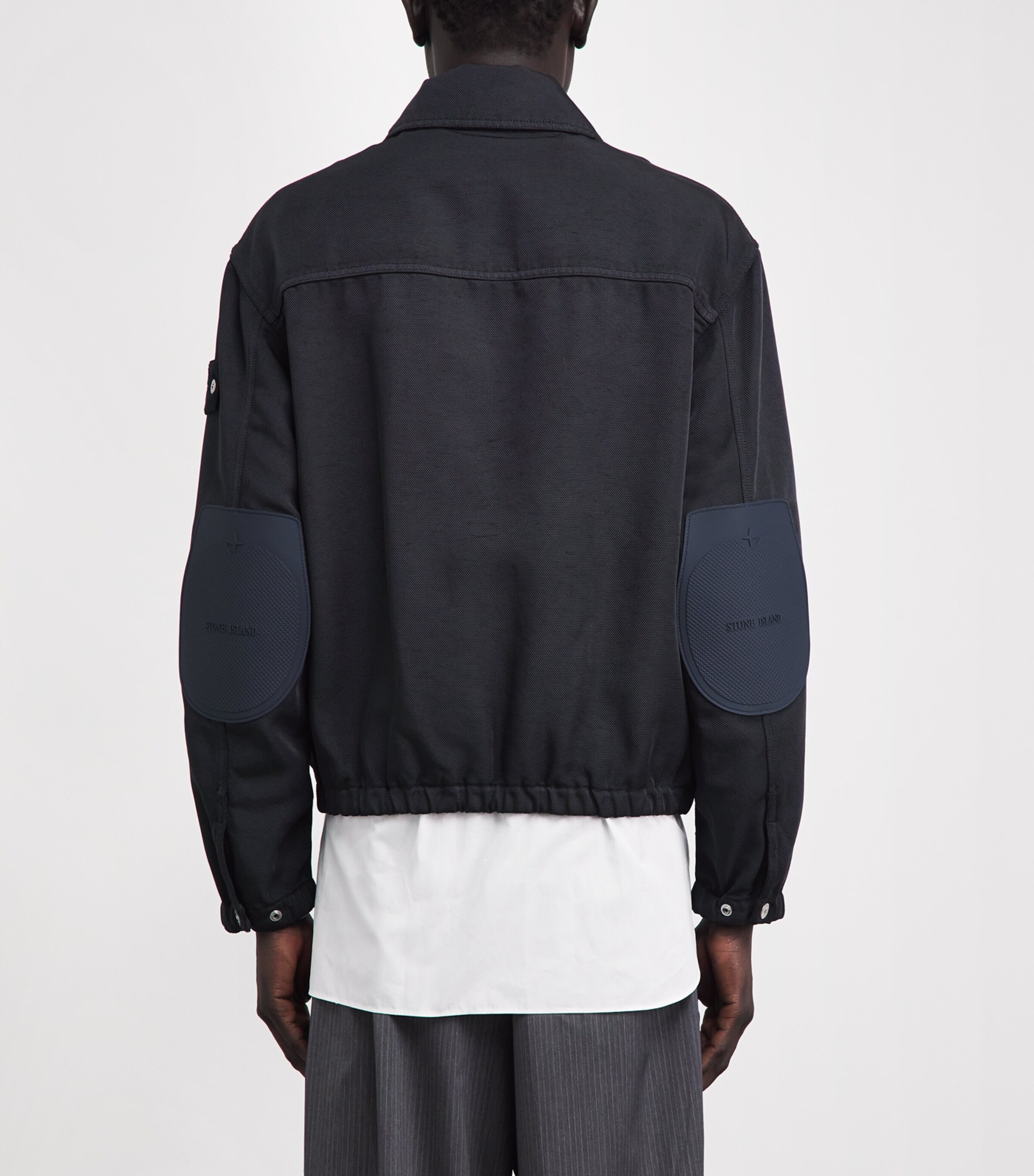 Stone Island Mens Oxford Coach Jacket Image 5