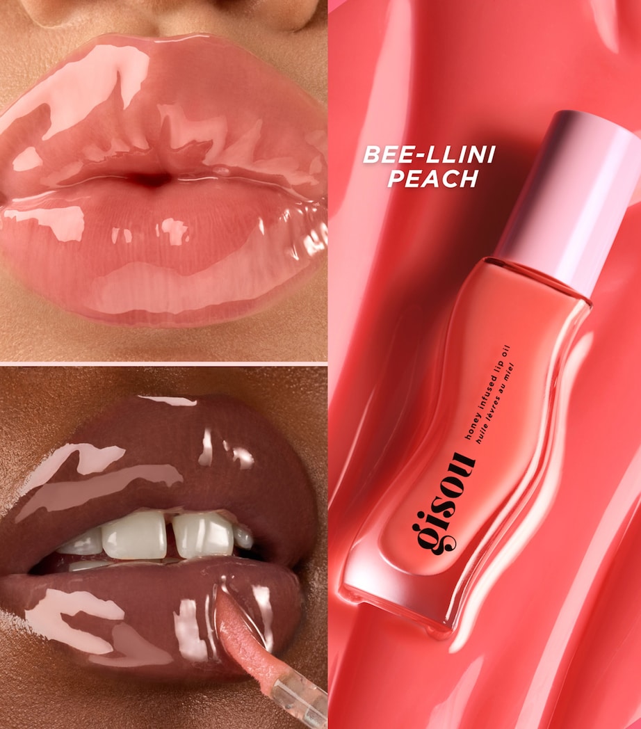 Honey Infused Lip Oil (3 x 8ml) NO COLOUR Image 4