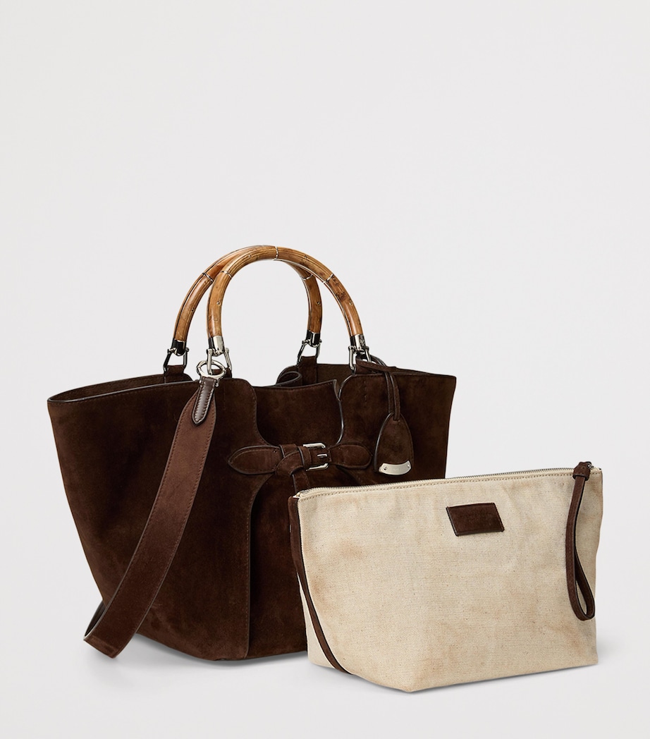 Suede Ralph Tote Bag MOCHA Image 2