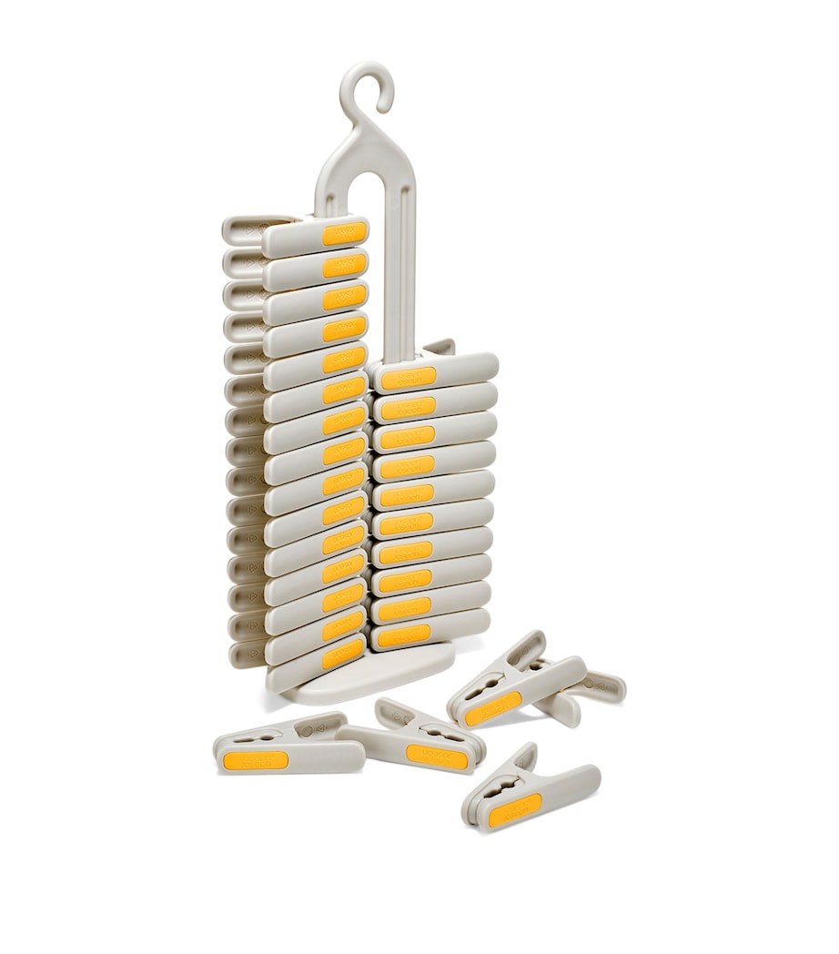 PegStore 30-Piece Clothes Peg Set ECRU Image 1