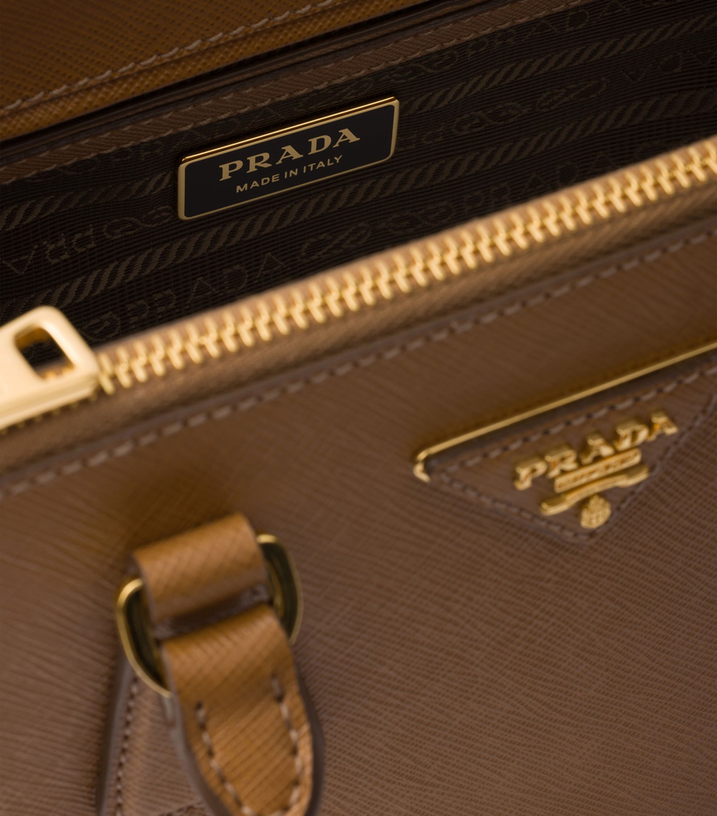 Prada Small Leather Galleria Top-Handle Bag Image 5