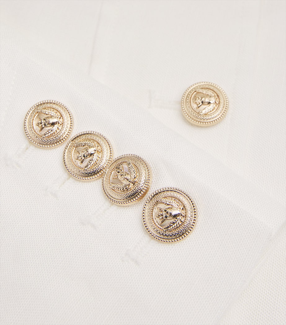 Pocket-Detail Reign Blazer WHITE Image 5