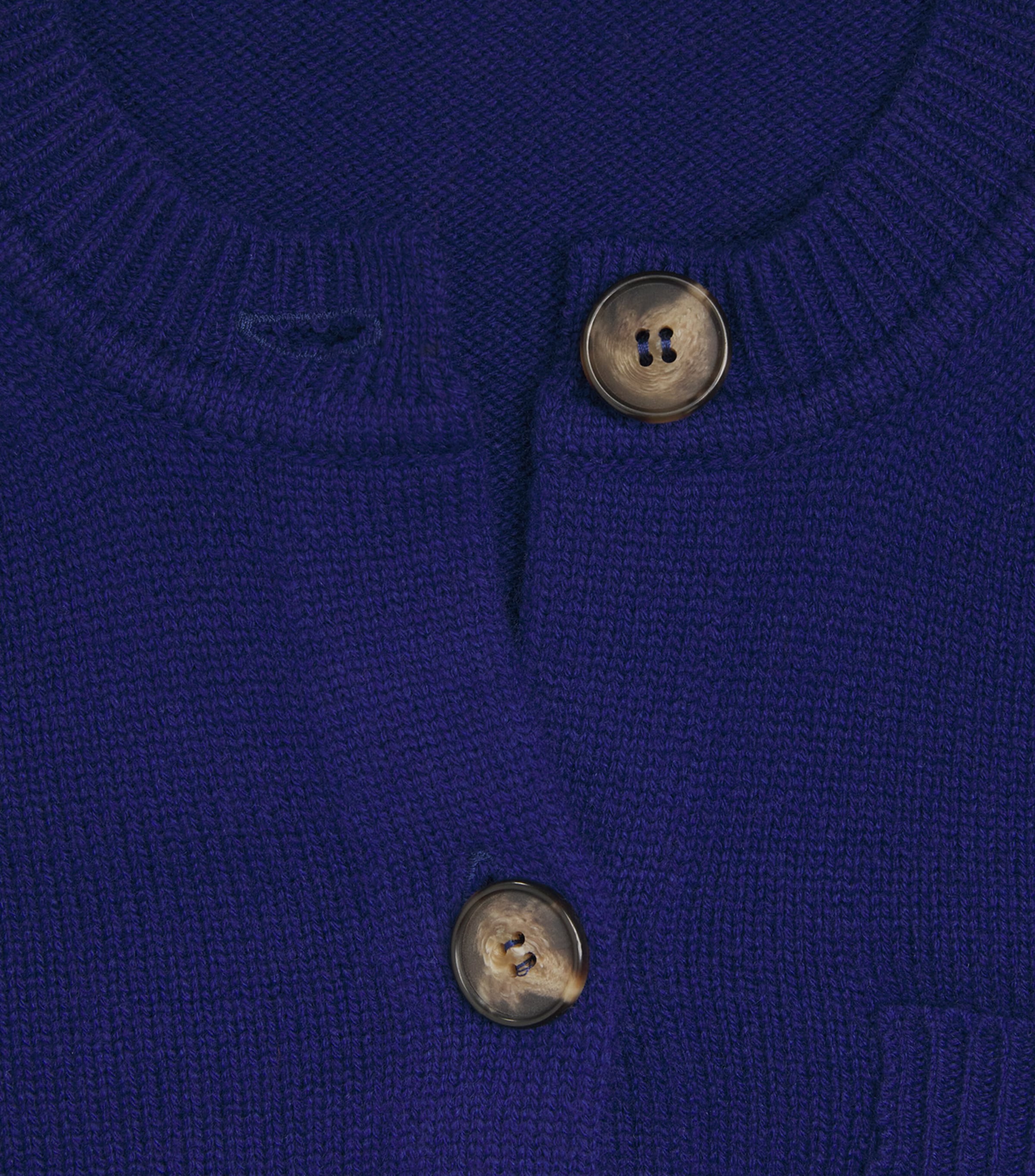 Merino Wool-Cashmere Cardigan JEWEL BLUE Image 5