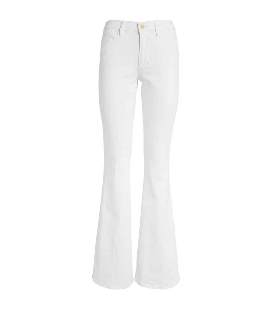 Le High Flare jeans BLANC Image 1