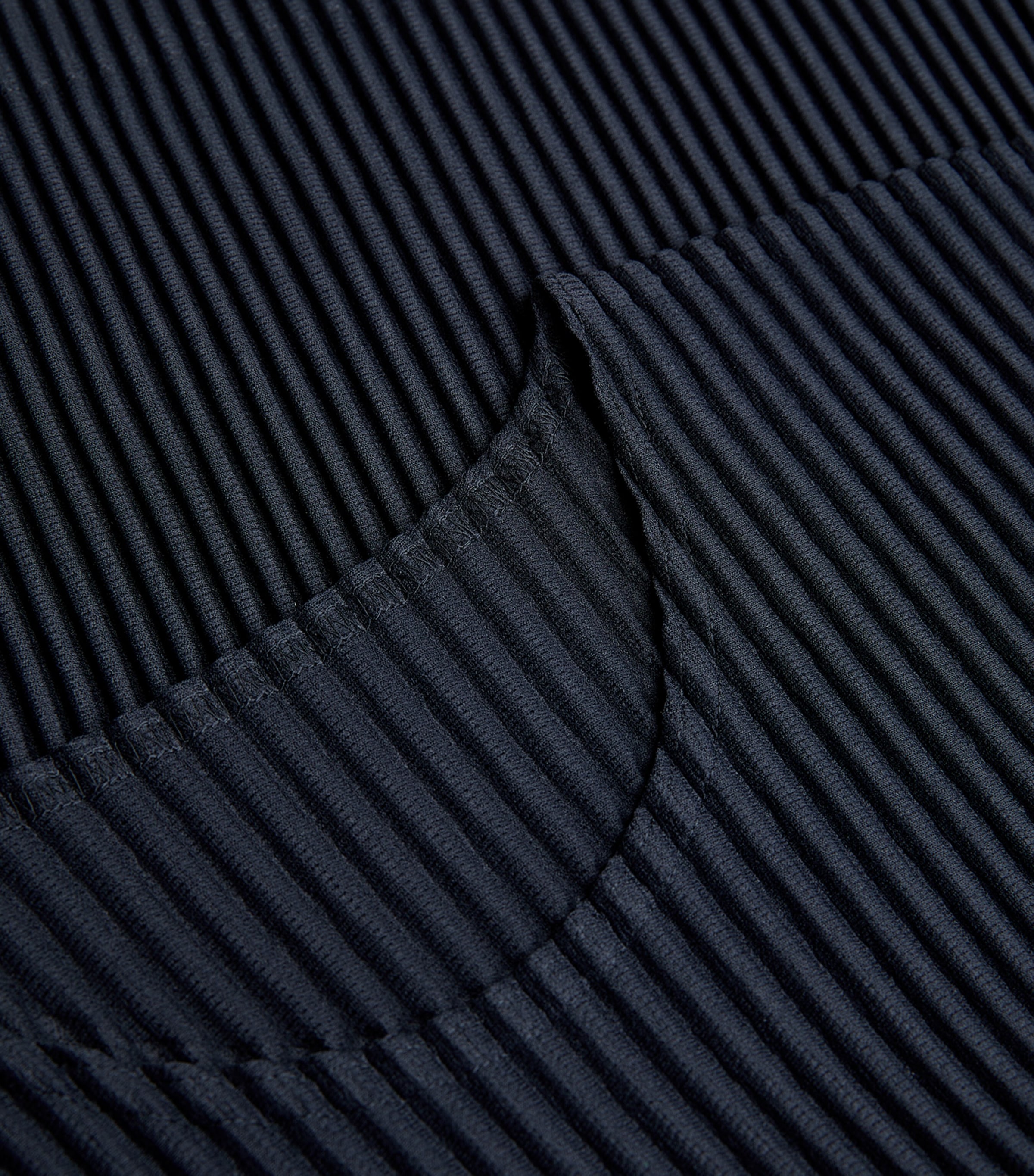 Pleated Long-Sleeve T-Shirt 75 NAVY Image 5