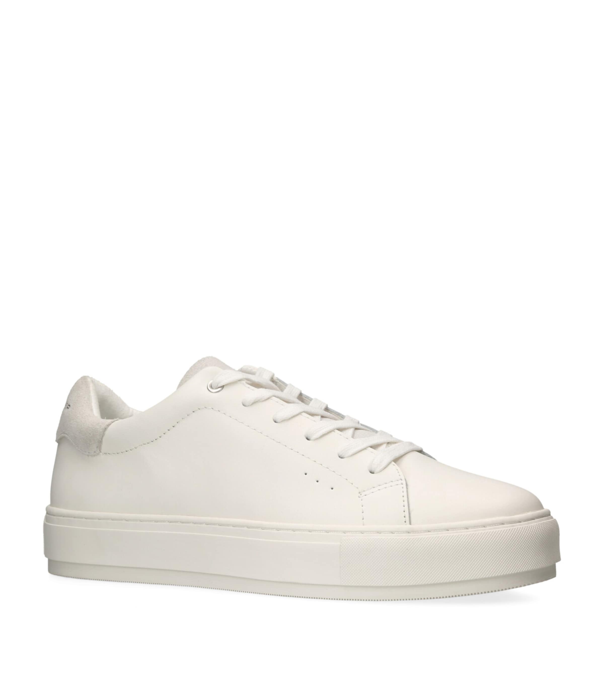 Leather Laney Sneakers WHITE Image 3