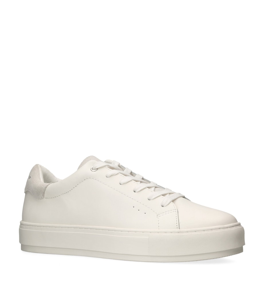 Leather Laney Sneakers WHITE Image 3