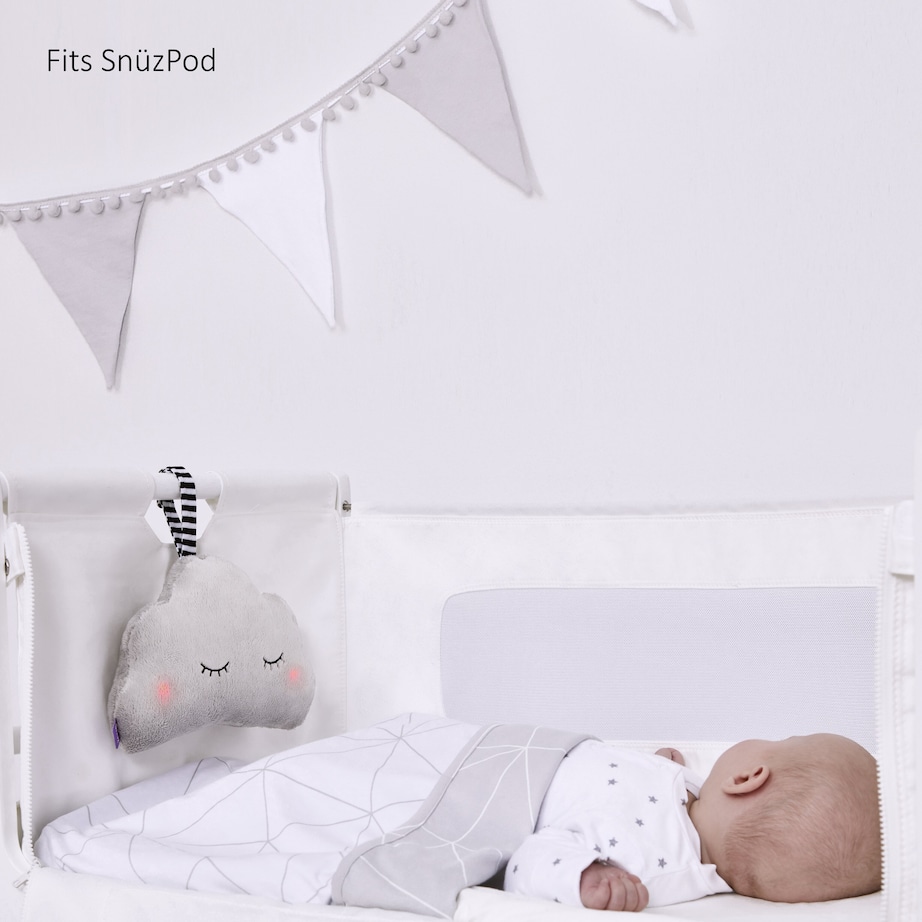 Snüz SnüzCloud Baby Sleep Aid Light Grey Image 6