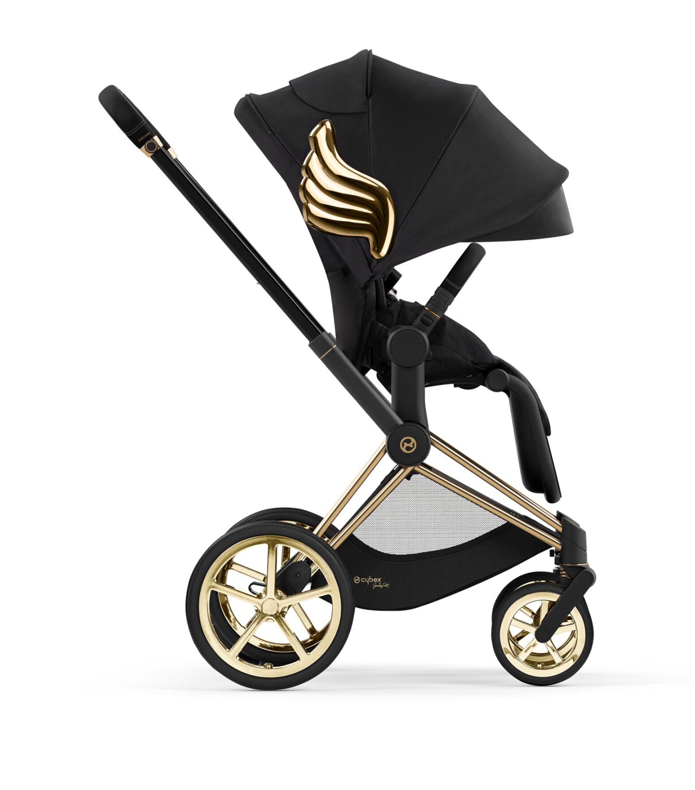 x Jeremy Scott Wings Priam Pushchair BLACK Image 2