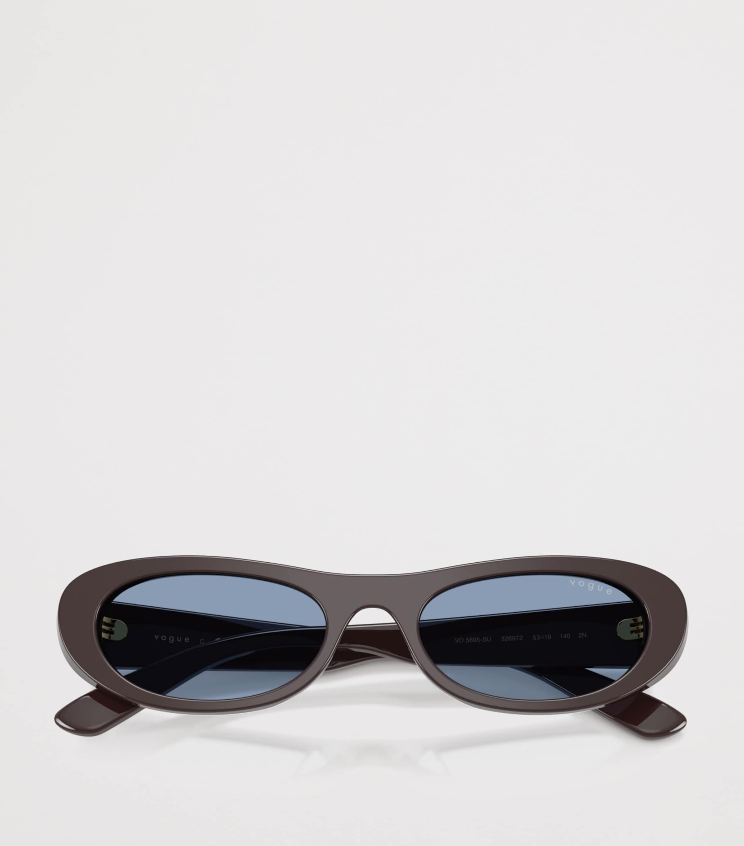 Vogue Oval VO5695SU Sunglasses Brown Image 5