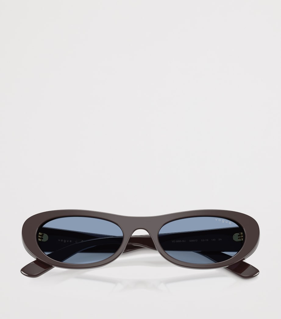 Vogue Oval VO5695SU Sunglasses Brown Image 5