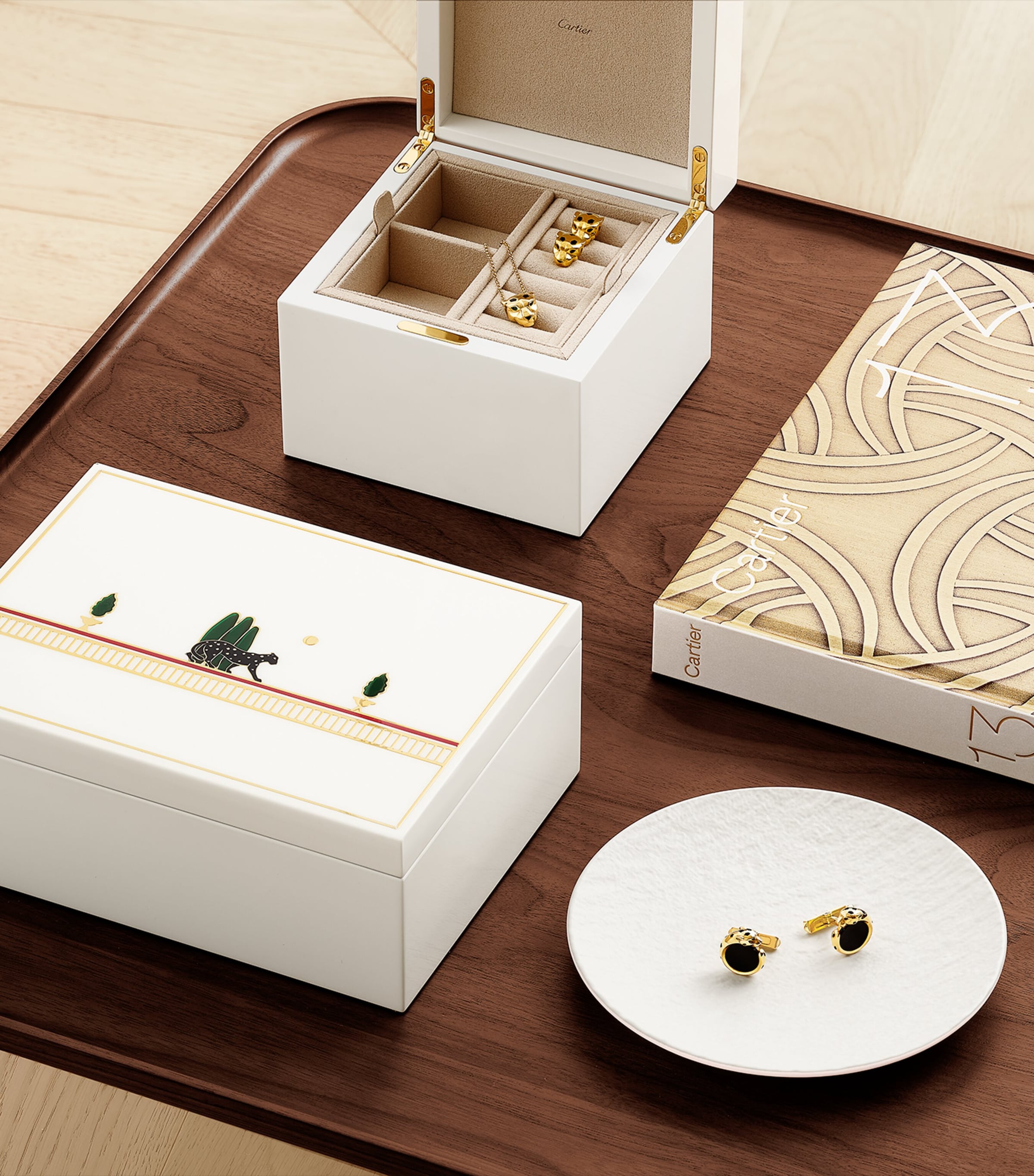 Panthère de Cartier Jewellery Box BROWN Image 5