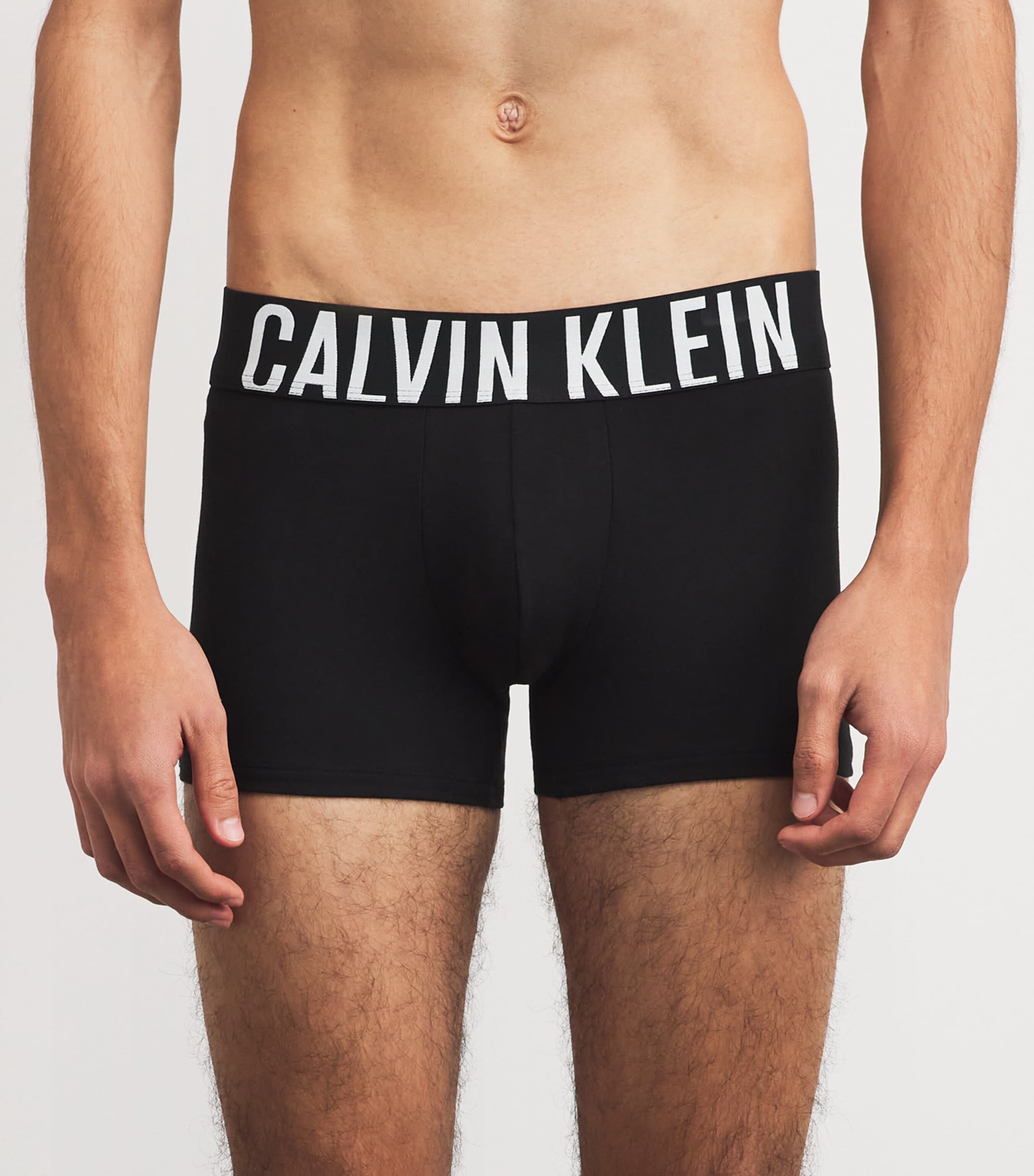 Calvin Klein Mens Stretch-Cotton Intense Power Trunks (Pack of 3) Multi Image 2