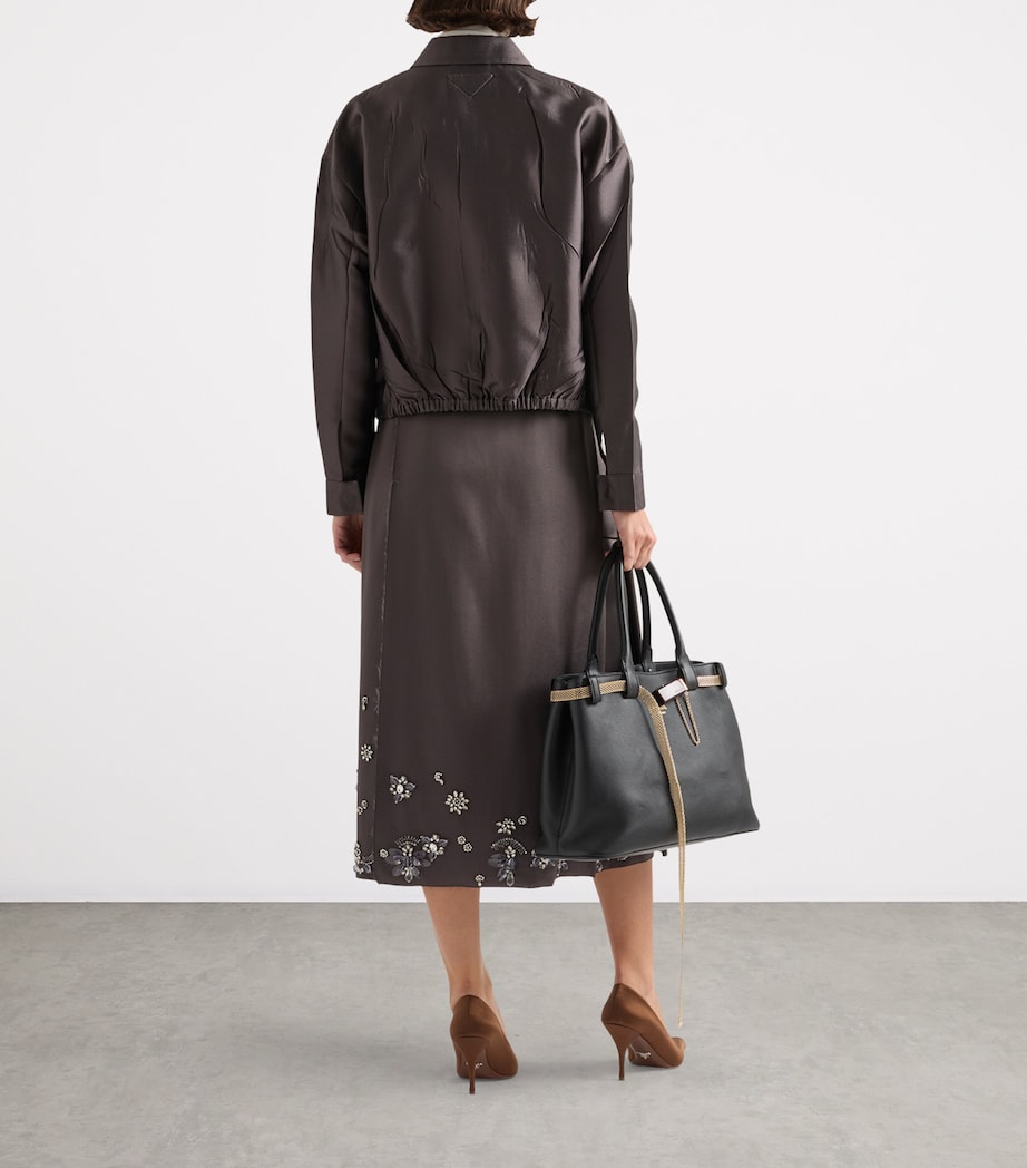 Silk-Wool Jacket F0031 Image 4