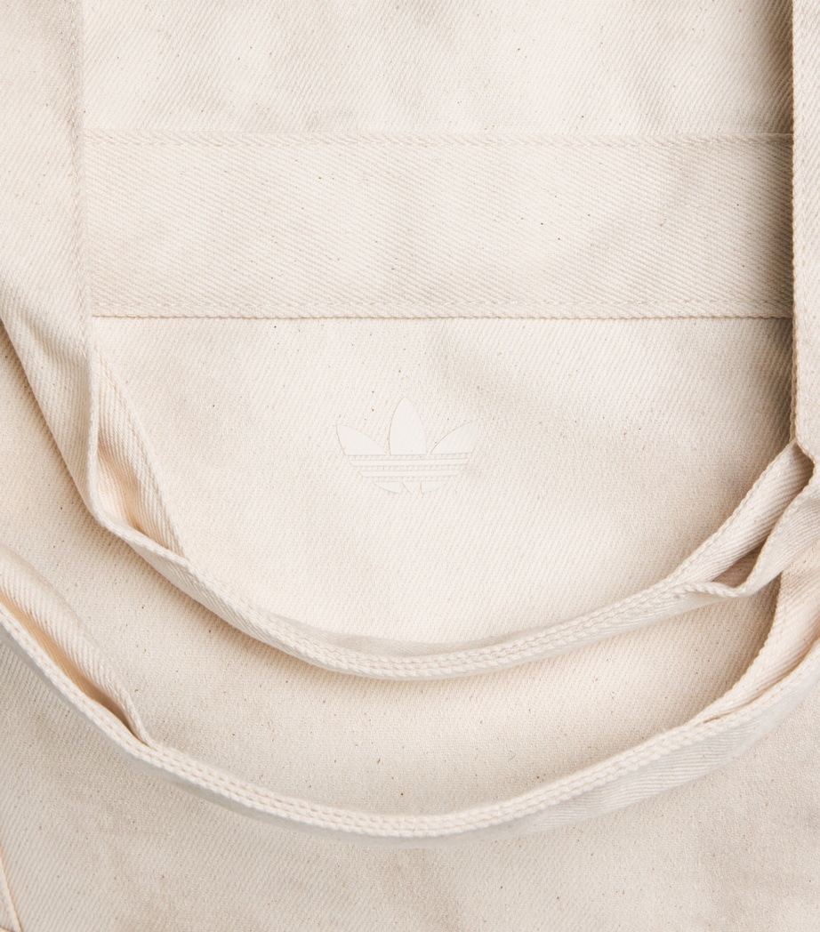 adidas x Song for the Mute Logo Tote Bag Natural Denim Image 5