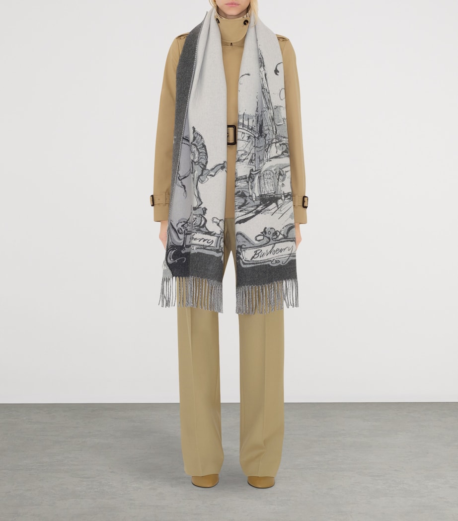 Cashmere Westminster Scarf WISP Image 4