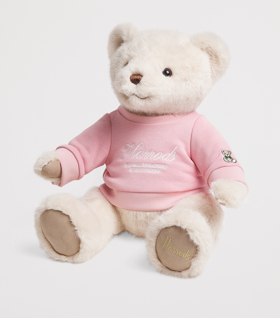 Harrods Jersey Bear (30cm) BEIGE Image 2